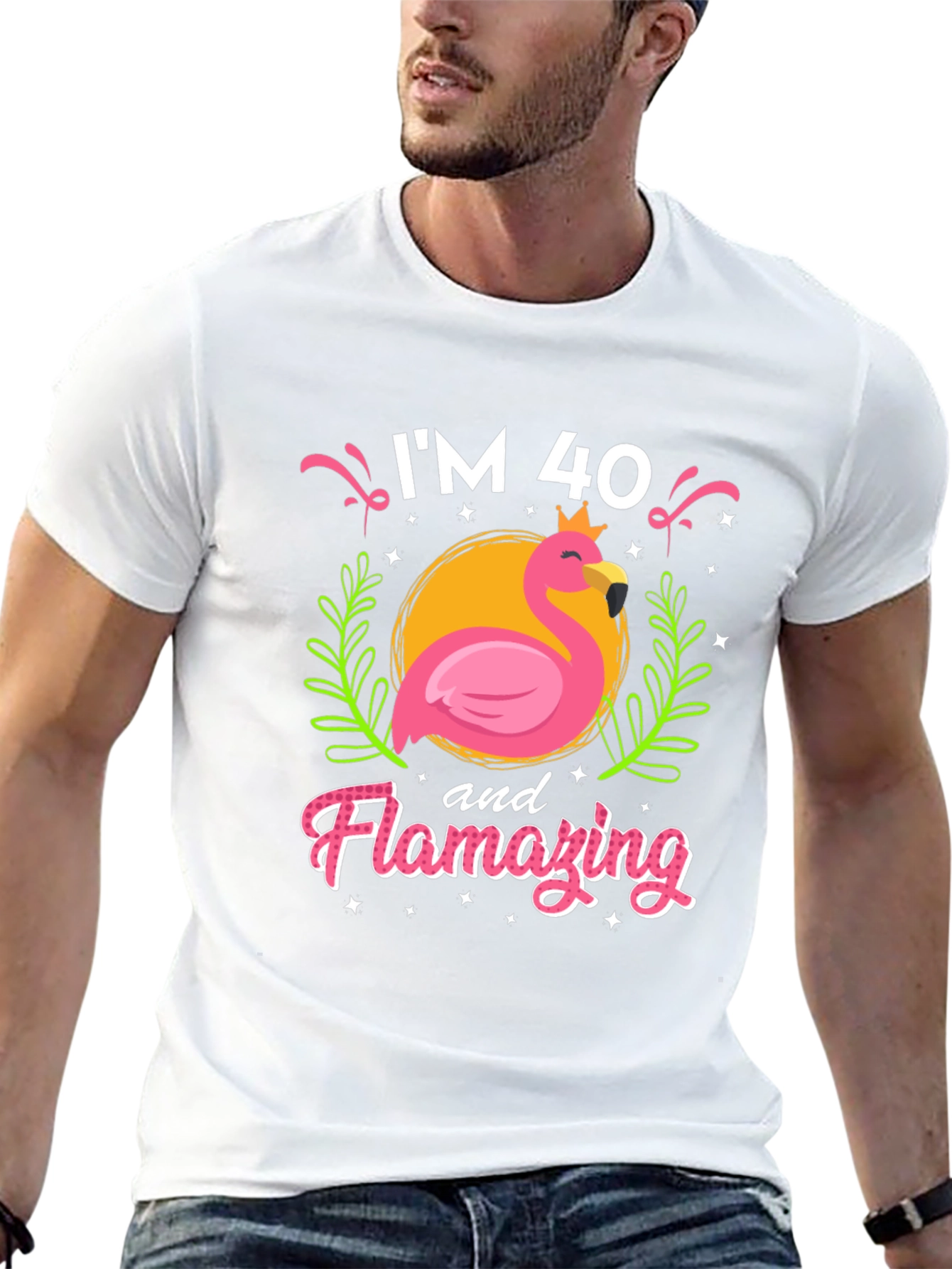 Im 40 and Flamazing T-Shirt