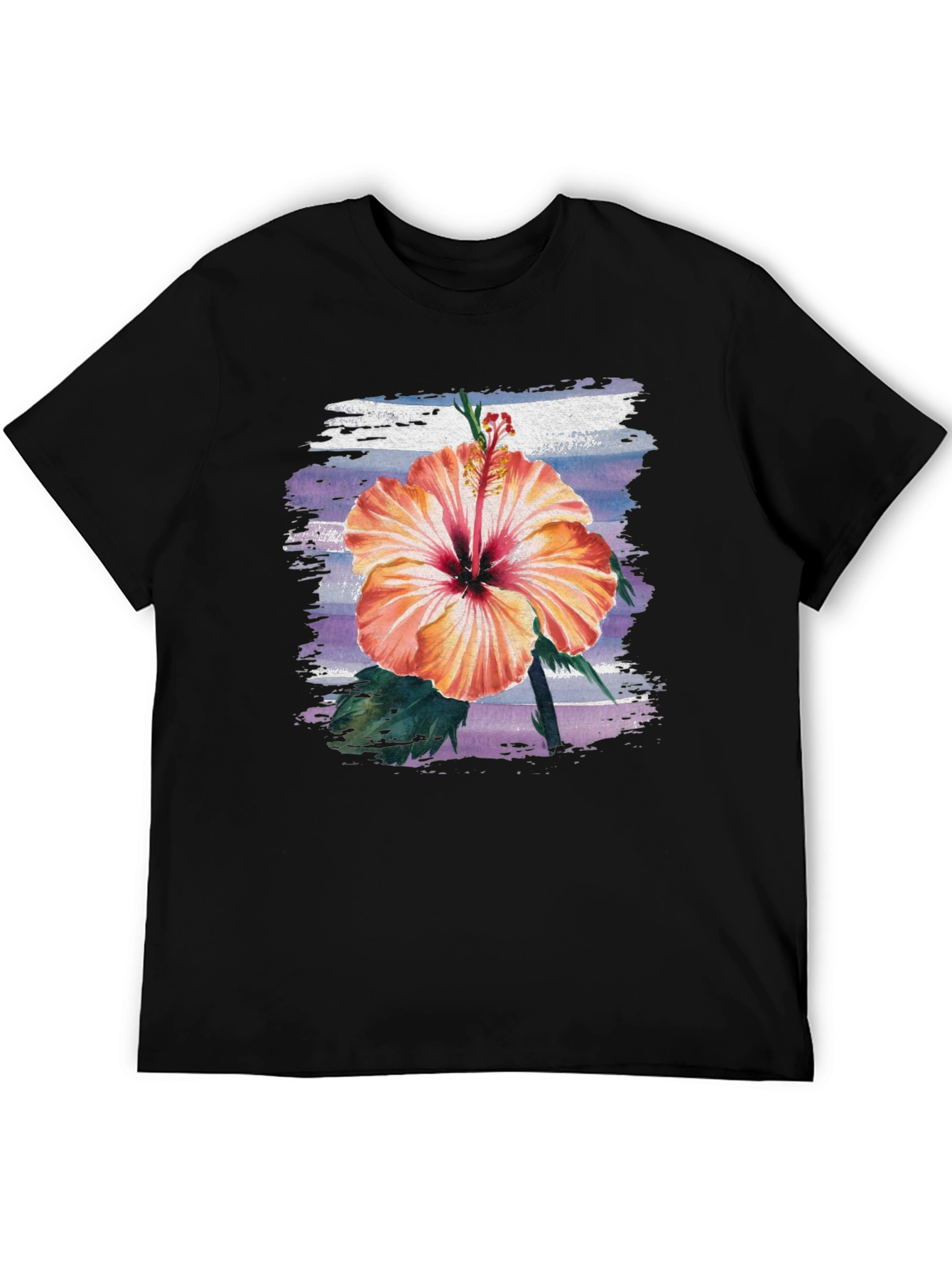 Hibiscus Flower T-Shirt - Tropical Summer Tee