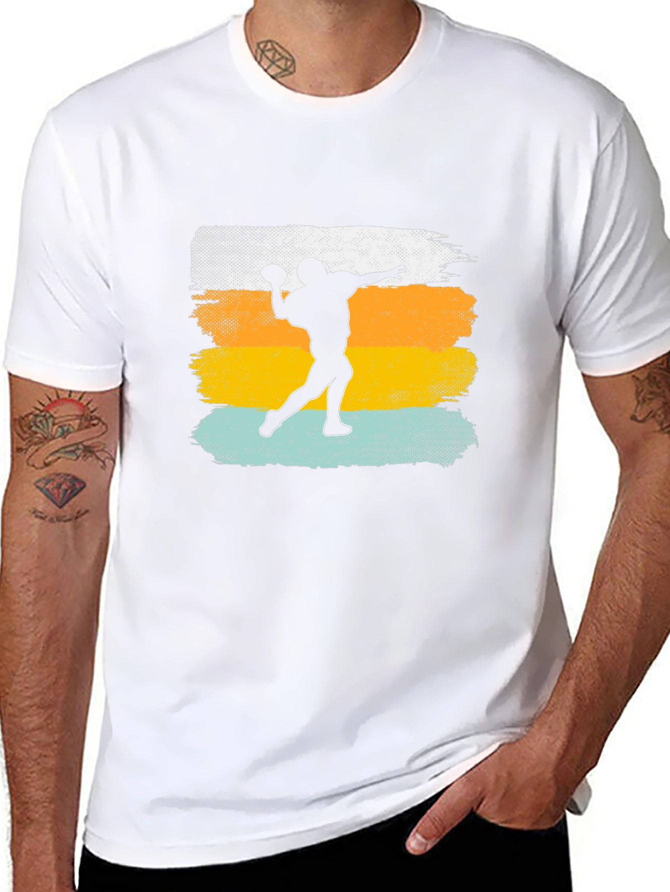 Retro Football Throwback T-Shirt