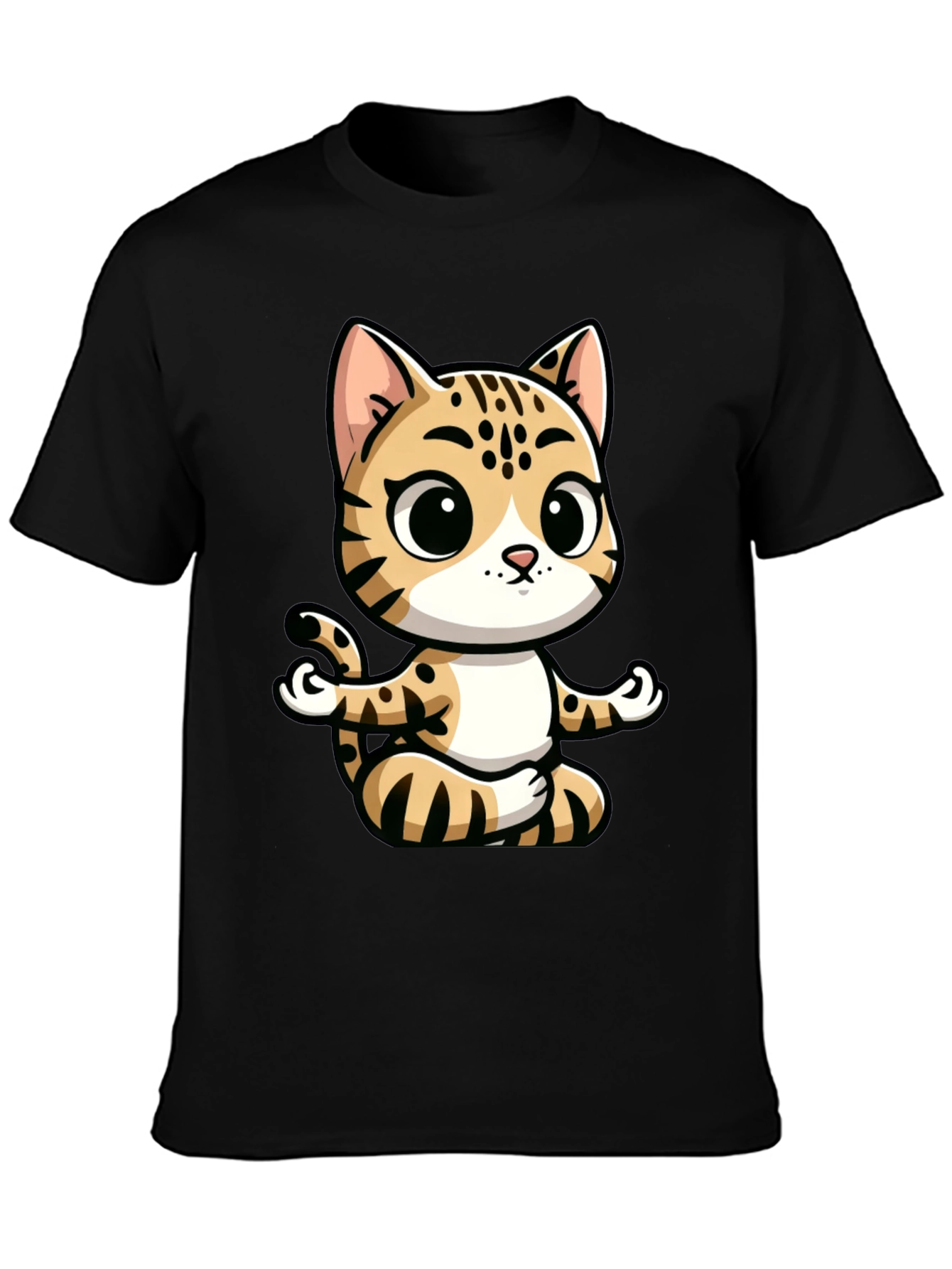 Yoga Cat Graphic Tee