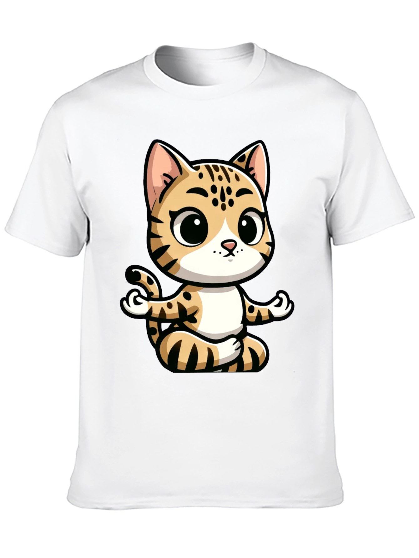 Yoga Cat Graphic Tee
