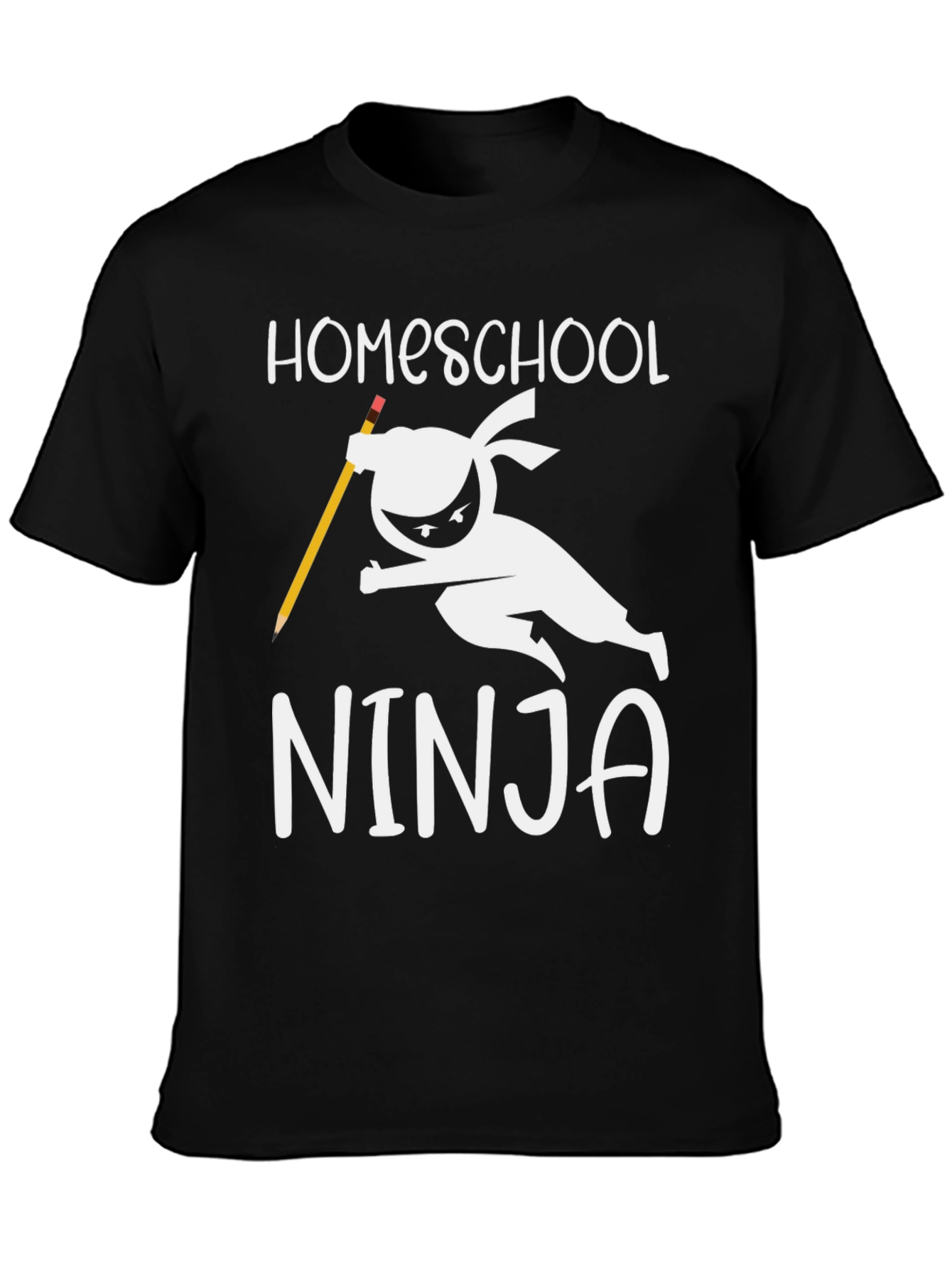 Homeschool Ninja T-Shirt - Funny Back to School Tee