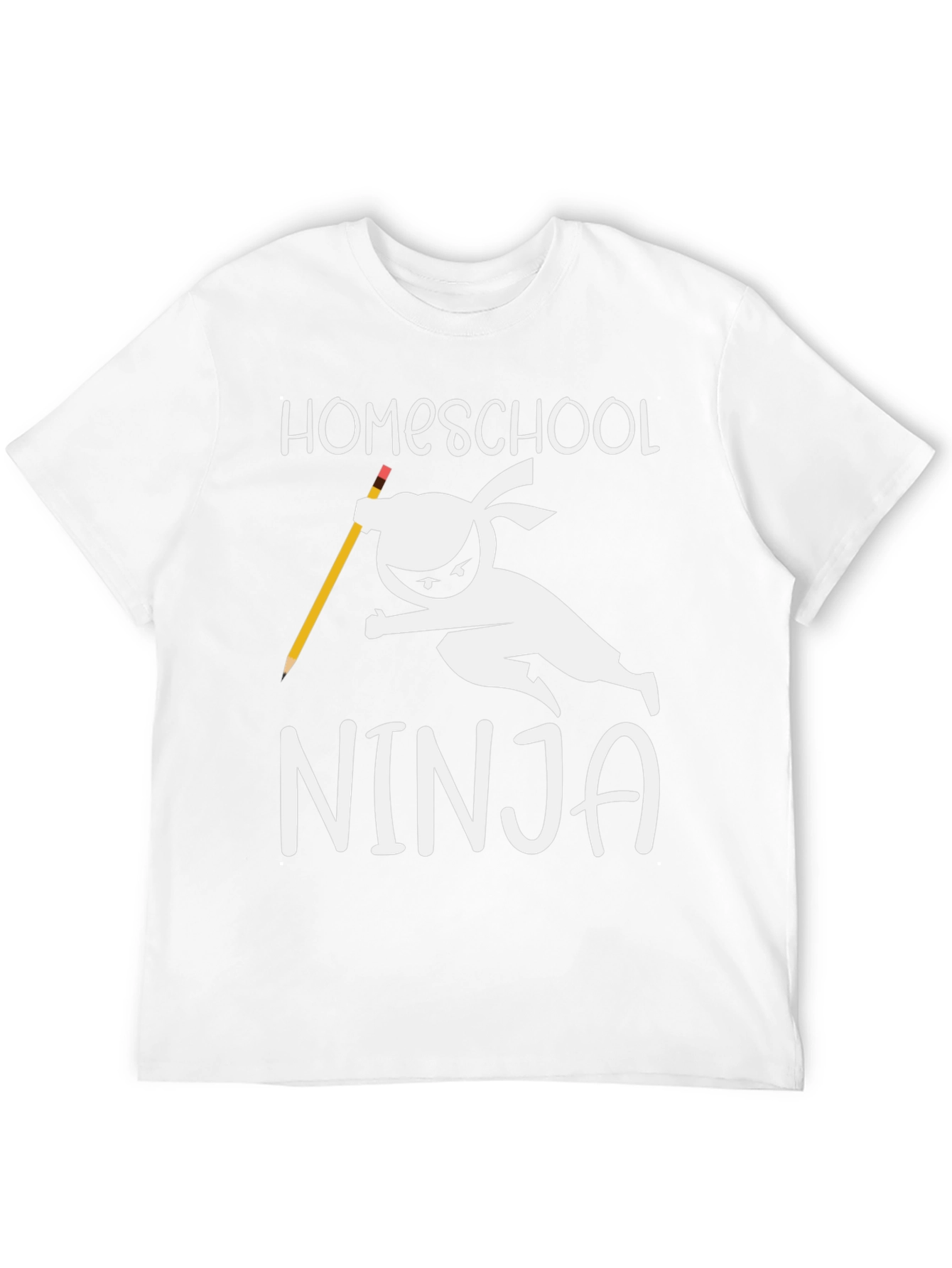 Homeschool Ninja T-Shirt - Funny Back to School Tee