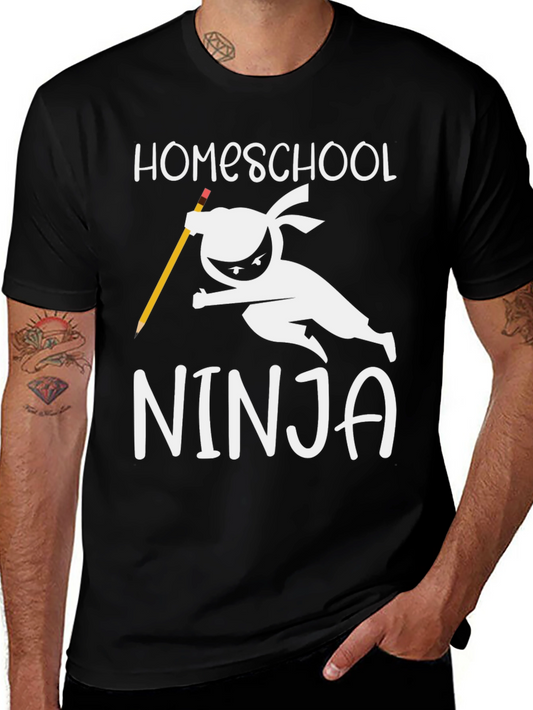 Homeschool Ninja T-Shirt - Funny Back to School Tee