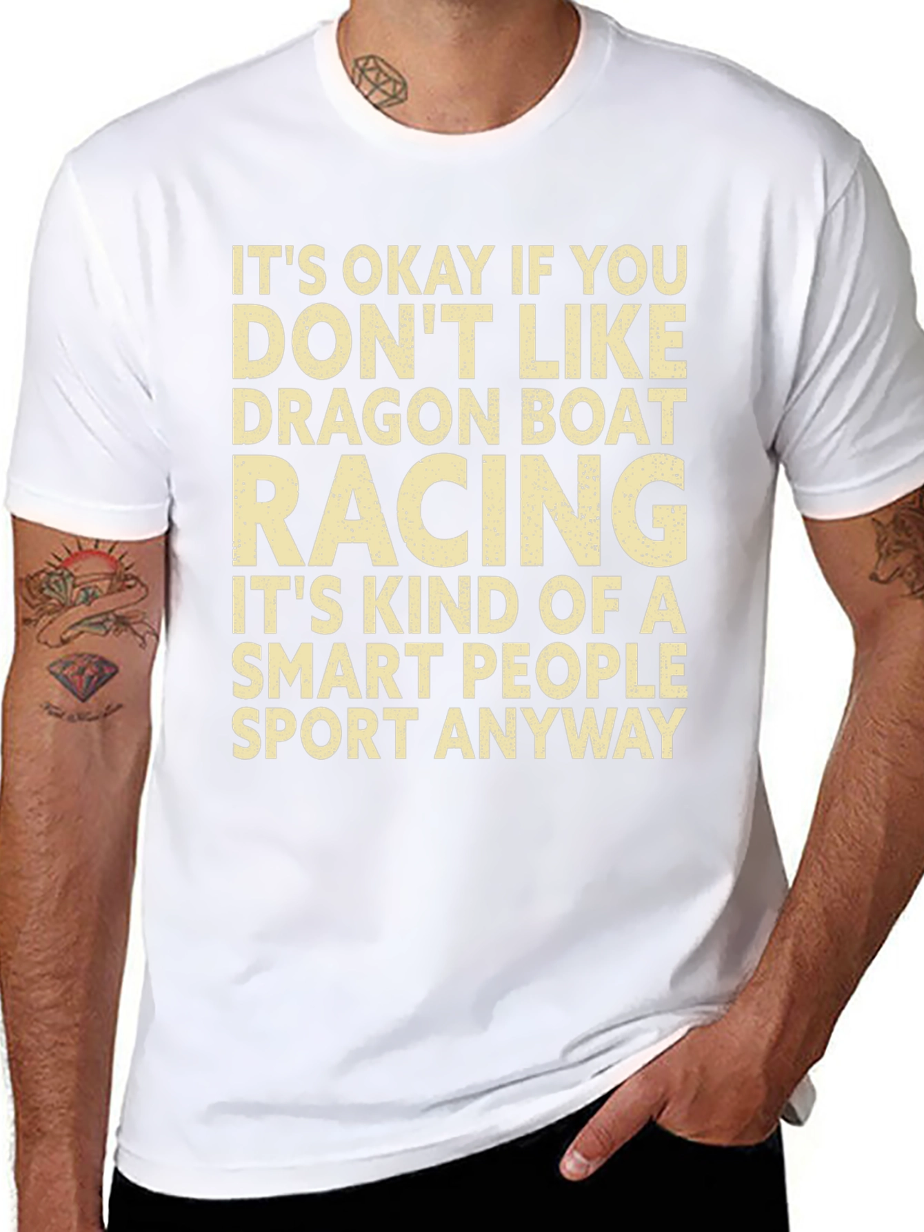 Dragon Boat Racing Smart People Sport T-Shirt