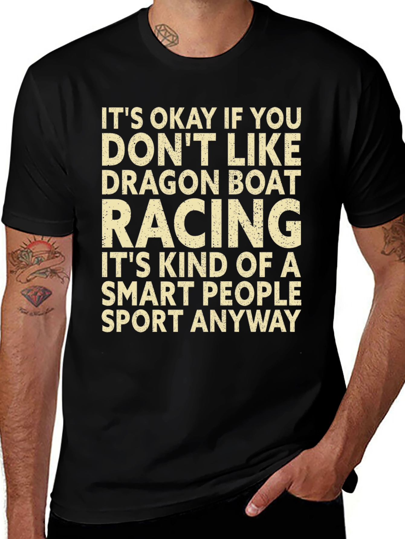 Dragon Boat Racing Smart People Sport T-Shirt