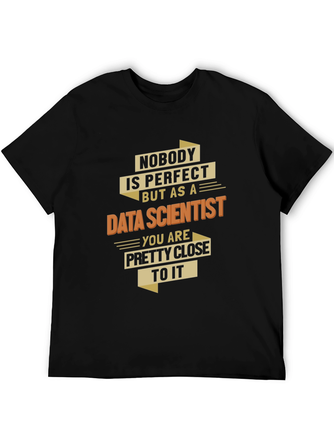 Data Scientist T-Shirt - Nobodys Perfect Gift