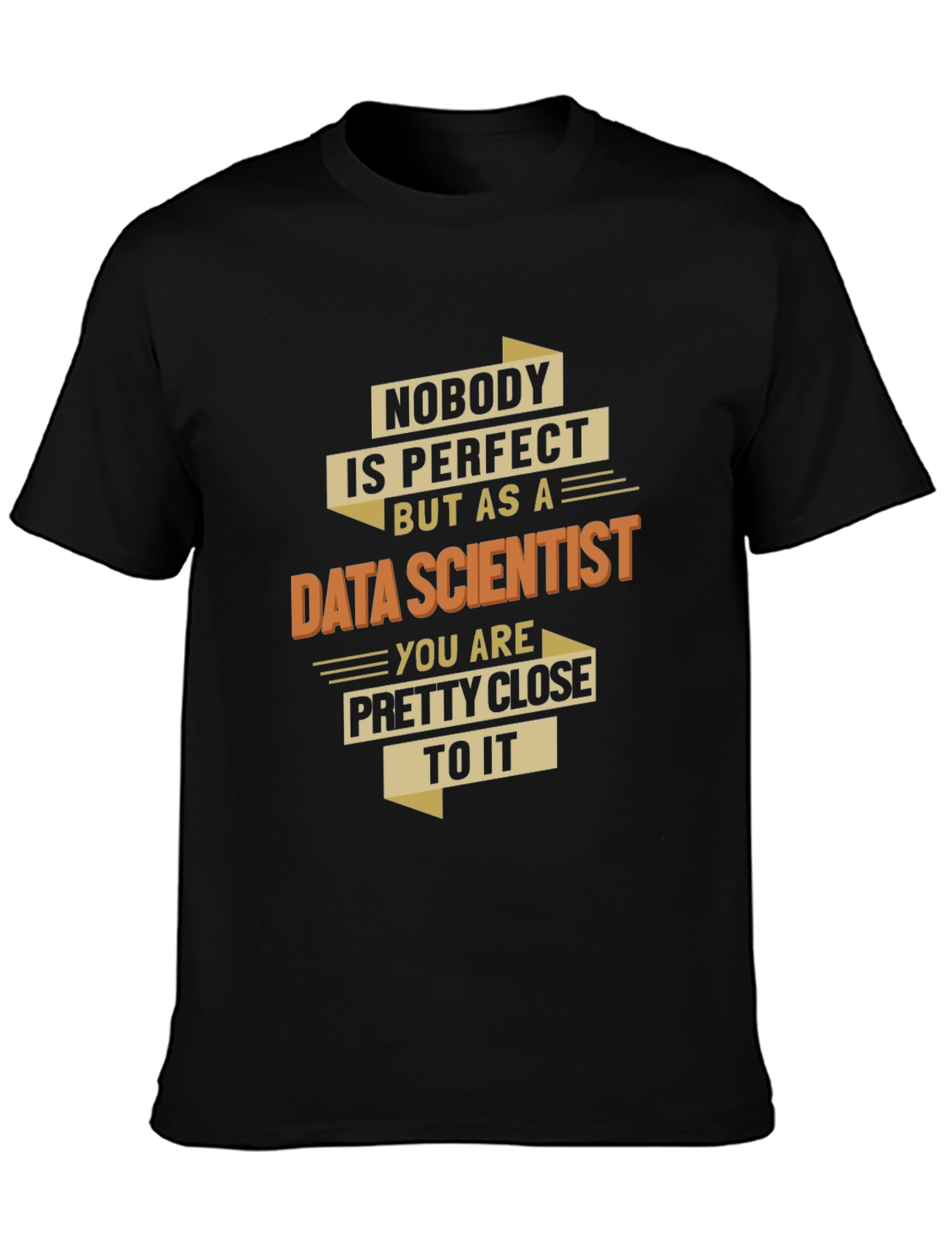 Data Scientist T-Shirt - Nobodys Perfect Gift