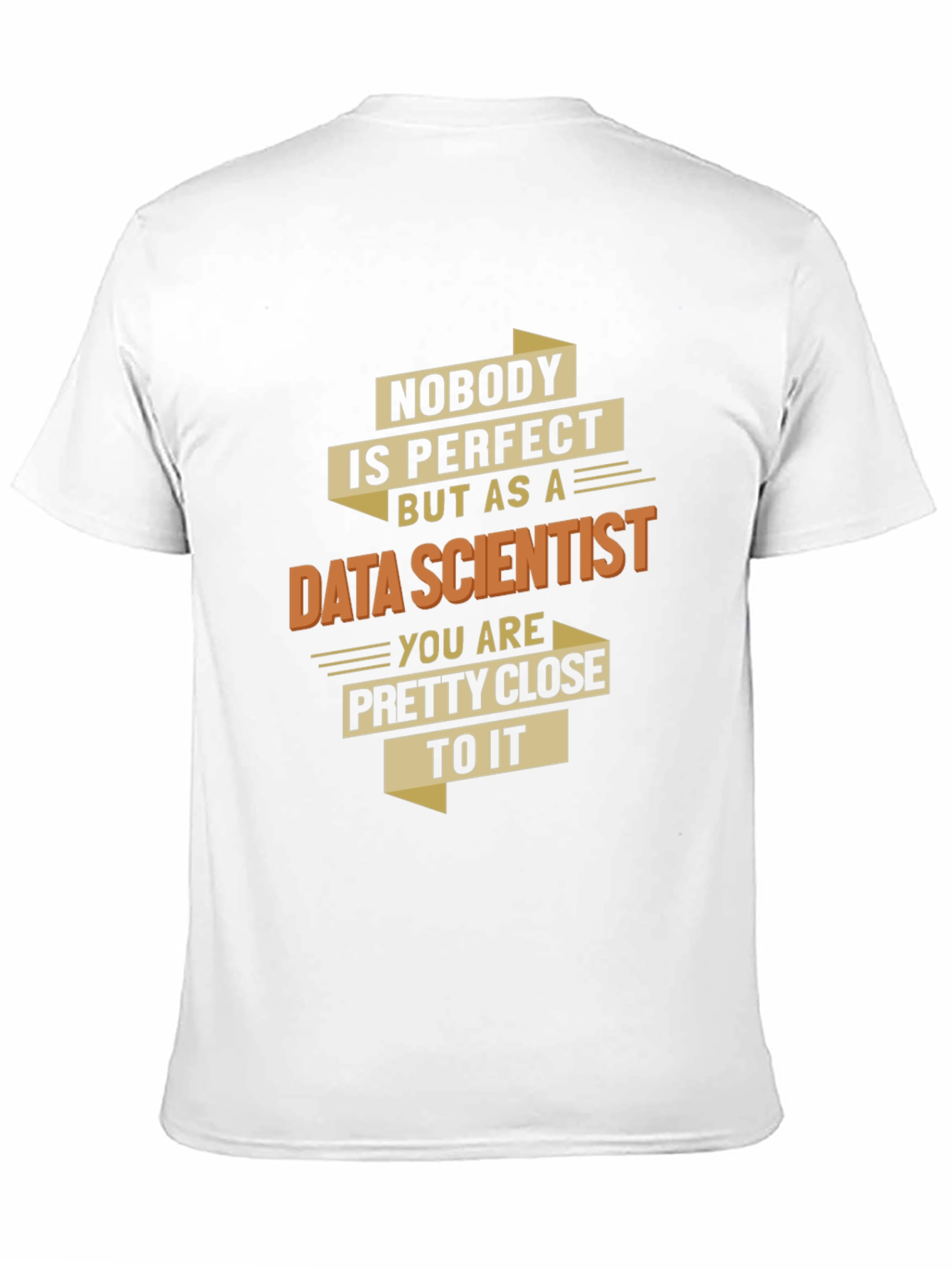 Data Scientist T-Shirt - Nobodys Perfect Gift