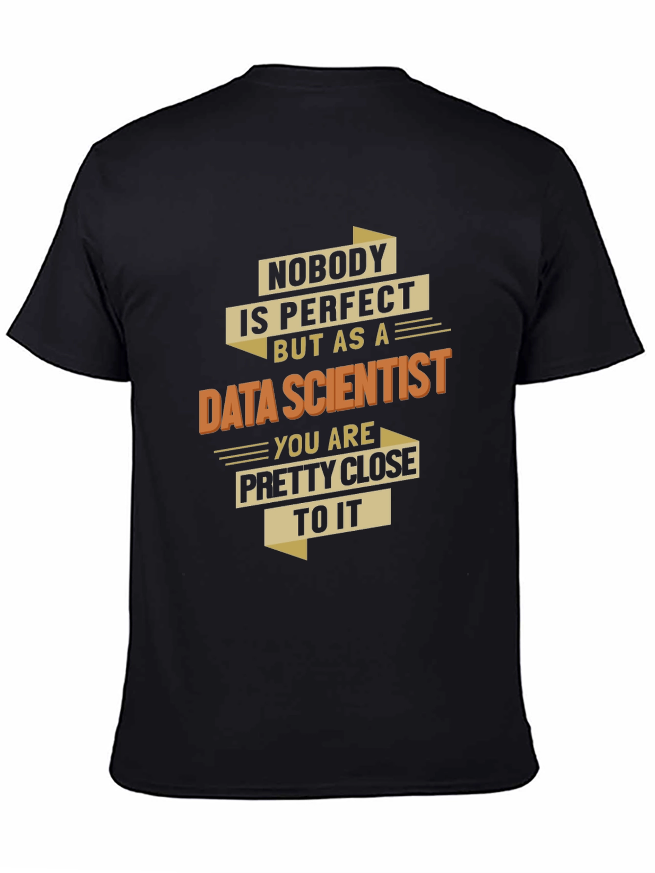 Data Scientist T-Shirt - Nobodys Perfect Gift