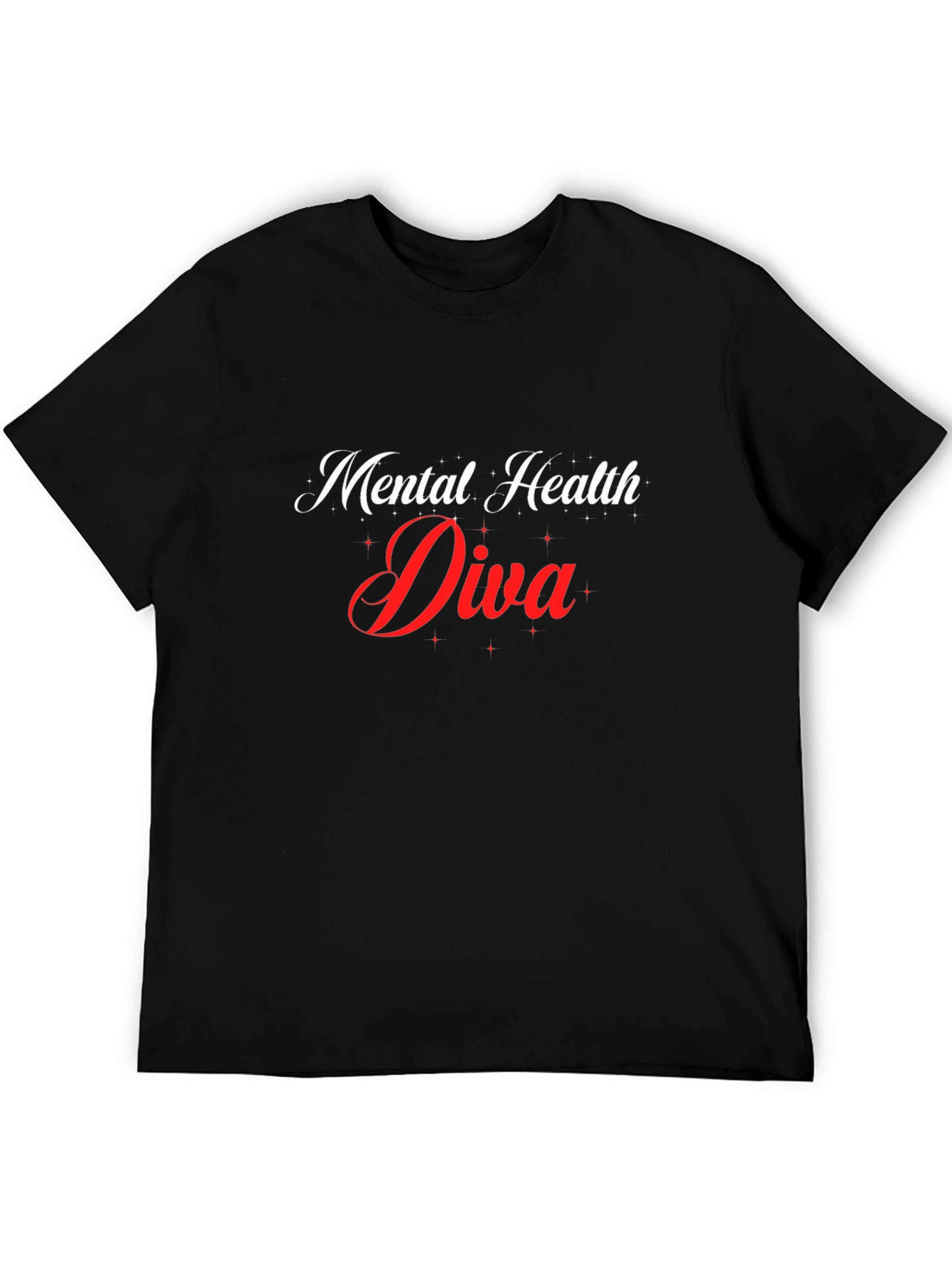Mental Health Diva T-Shirt - Black