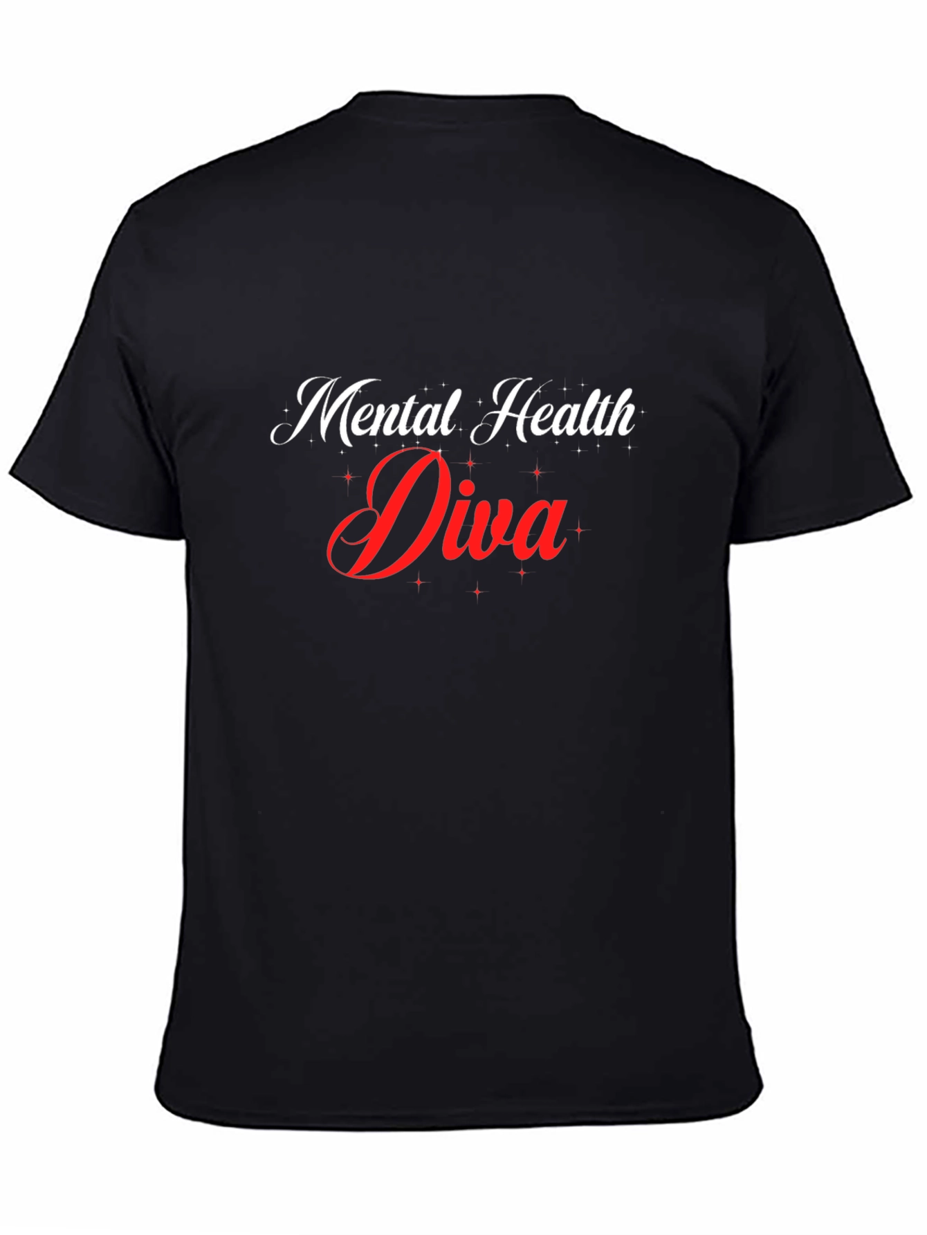 Mental Health Diva T-Shirt - Black