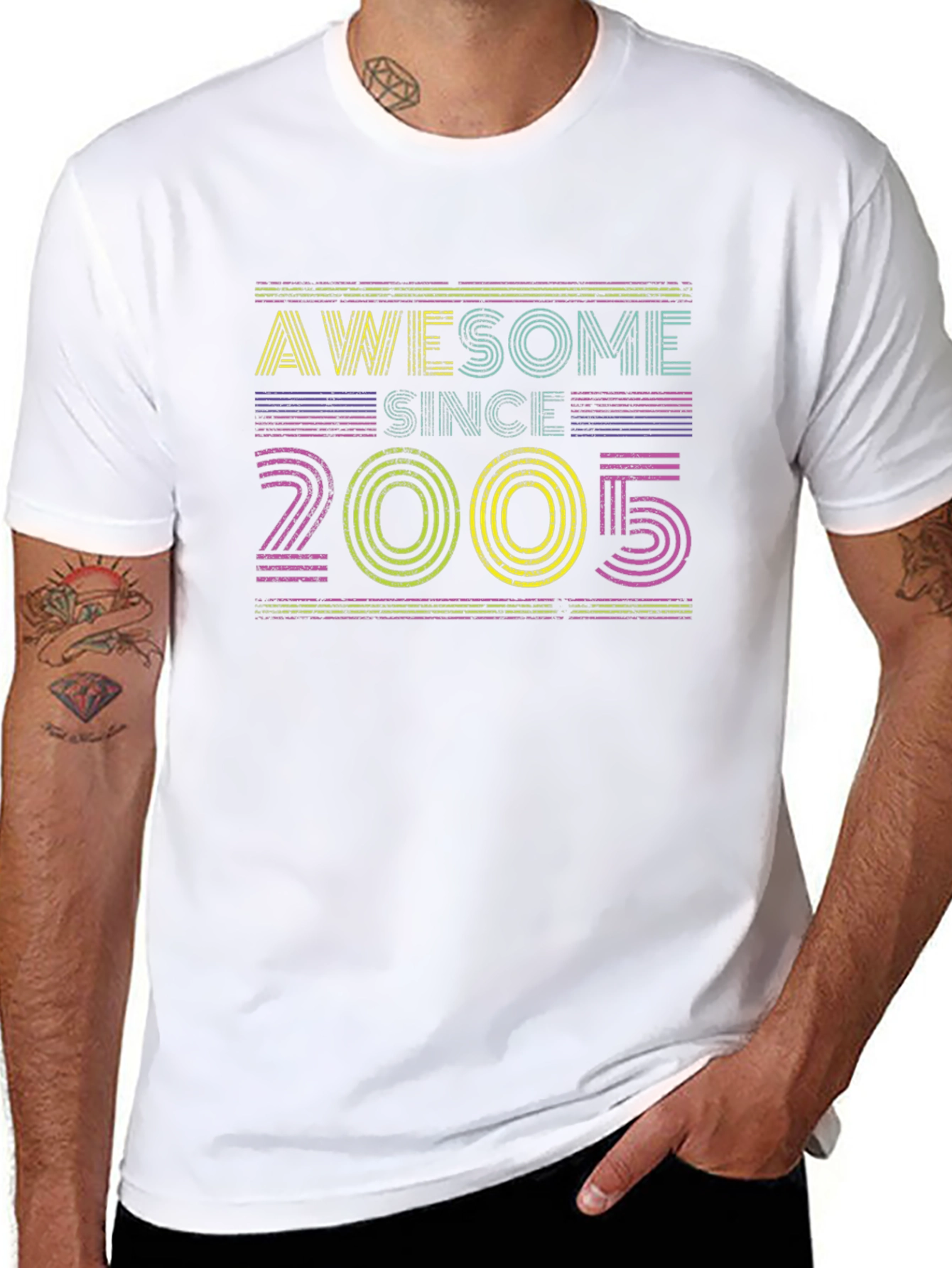 Awesome Since 2005 Graphic T-Shirt
