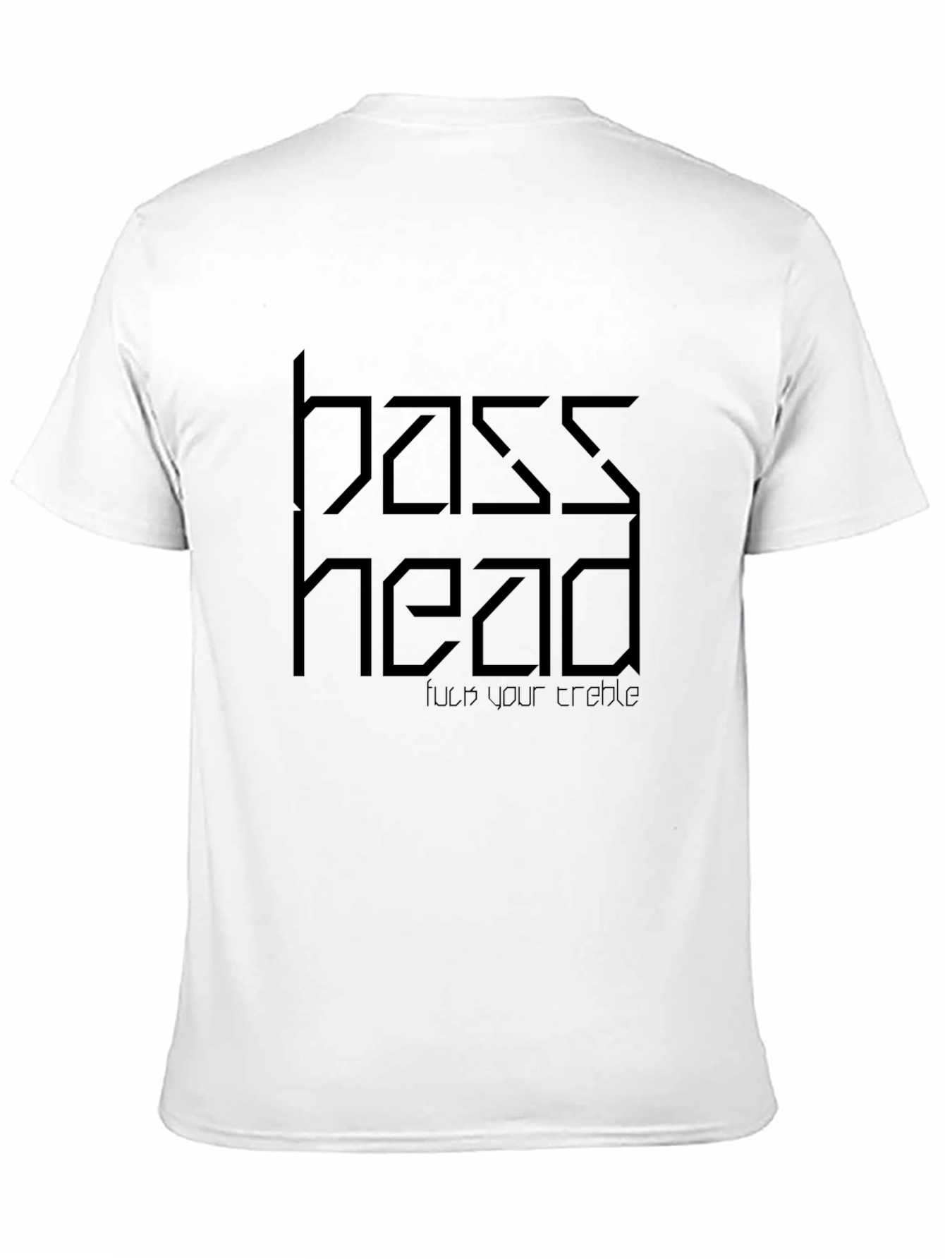 Bass Head Graphic T-Shirt - Unisex Black