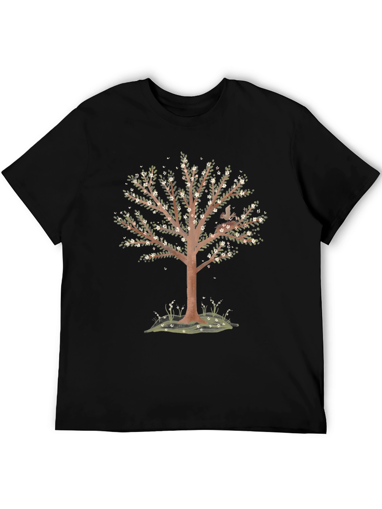Blossom Tree Graphic Tee - Nature Inspired Design