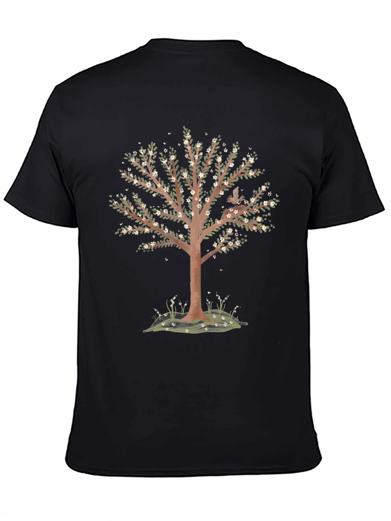 Blossom Tree Graphic Tee - Nature Inspired Design