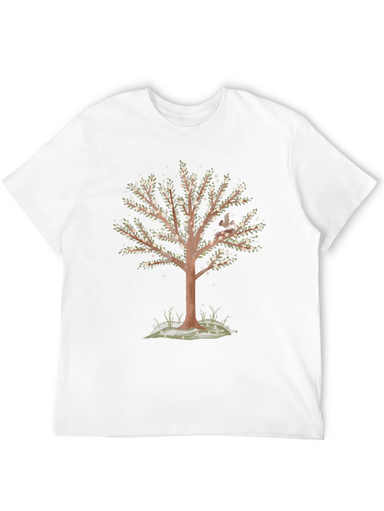 Blossom Tree Graphic Tee - Nature Inspired Design