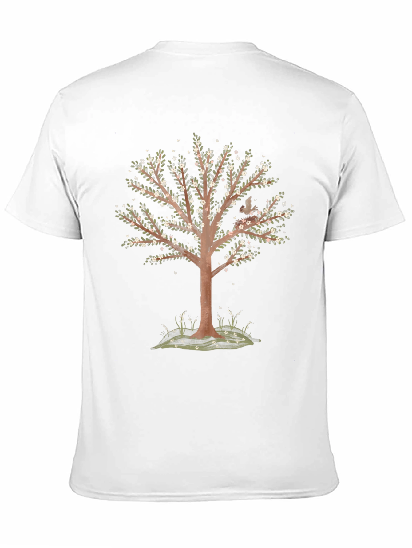 Blossom Tree Graphic Tee - Nature Inspired Design