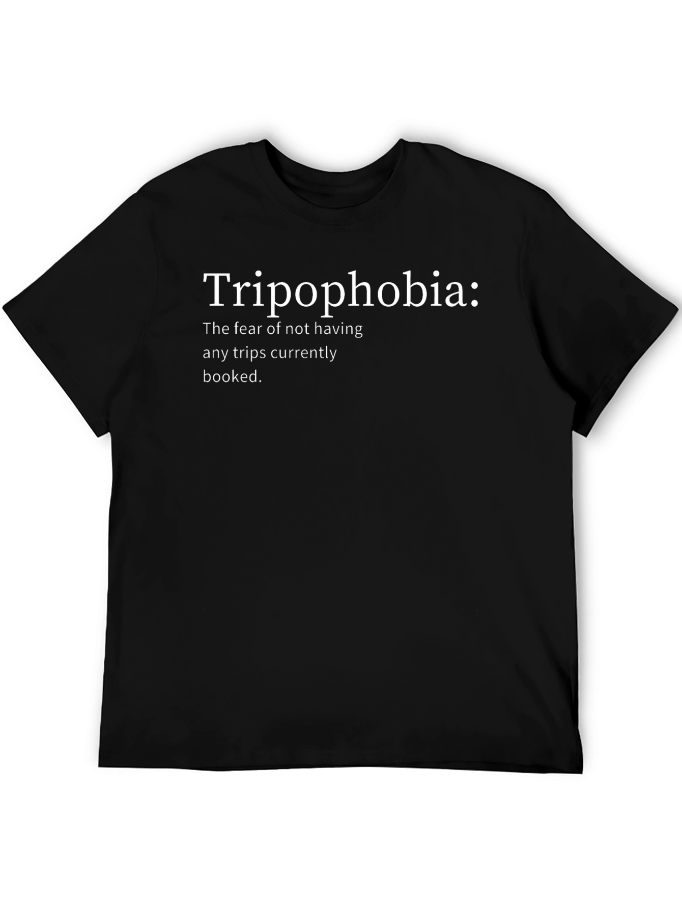 Tripophobia T-Shirt - Funny Travel Anxiety Tee