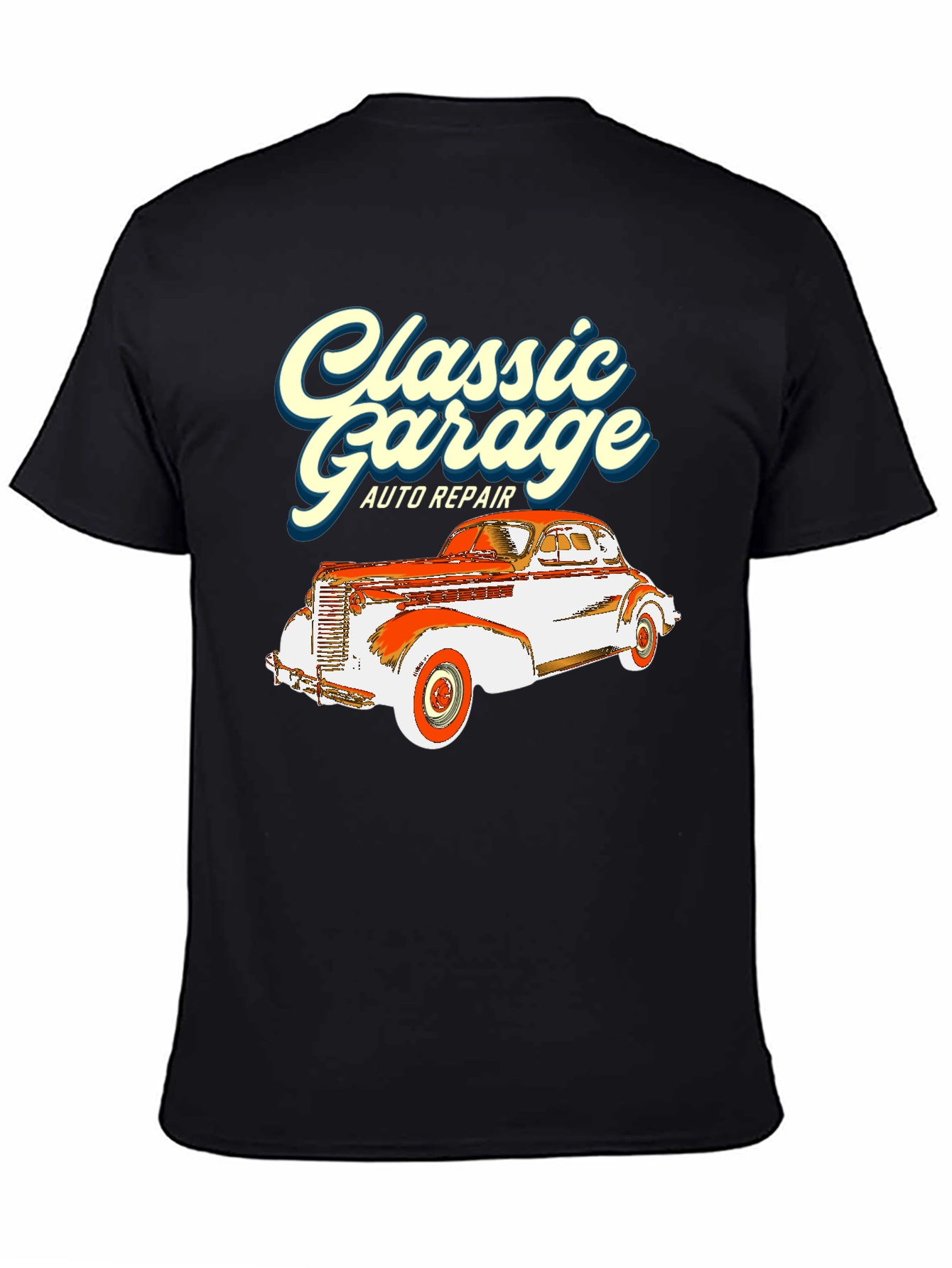 Classic Garage Auto Repair Graphic Tee