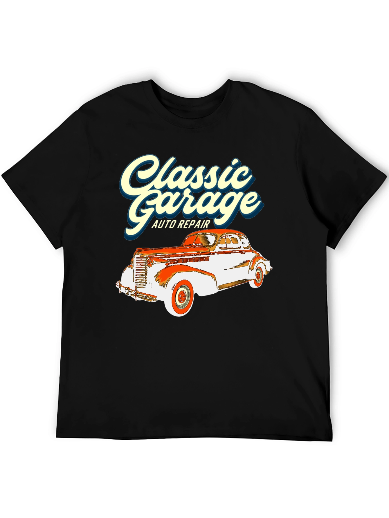 Classic Garage Auto Repair Graphic Tee