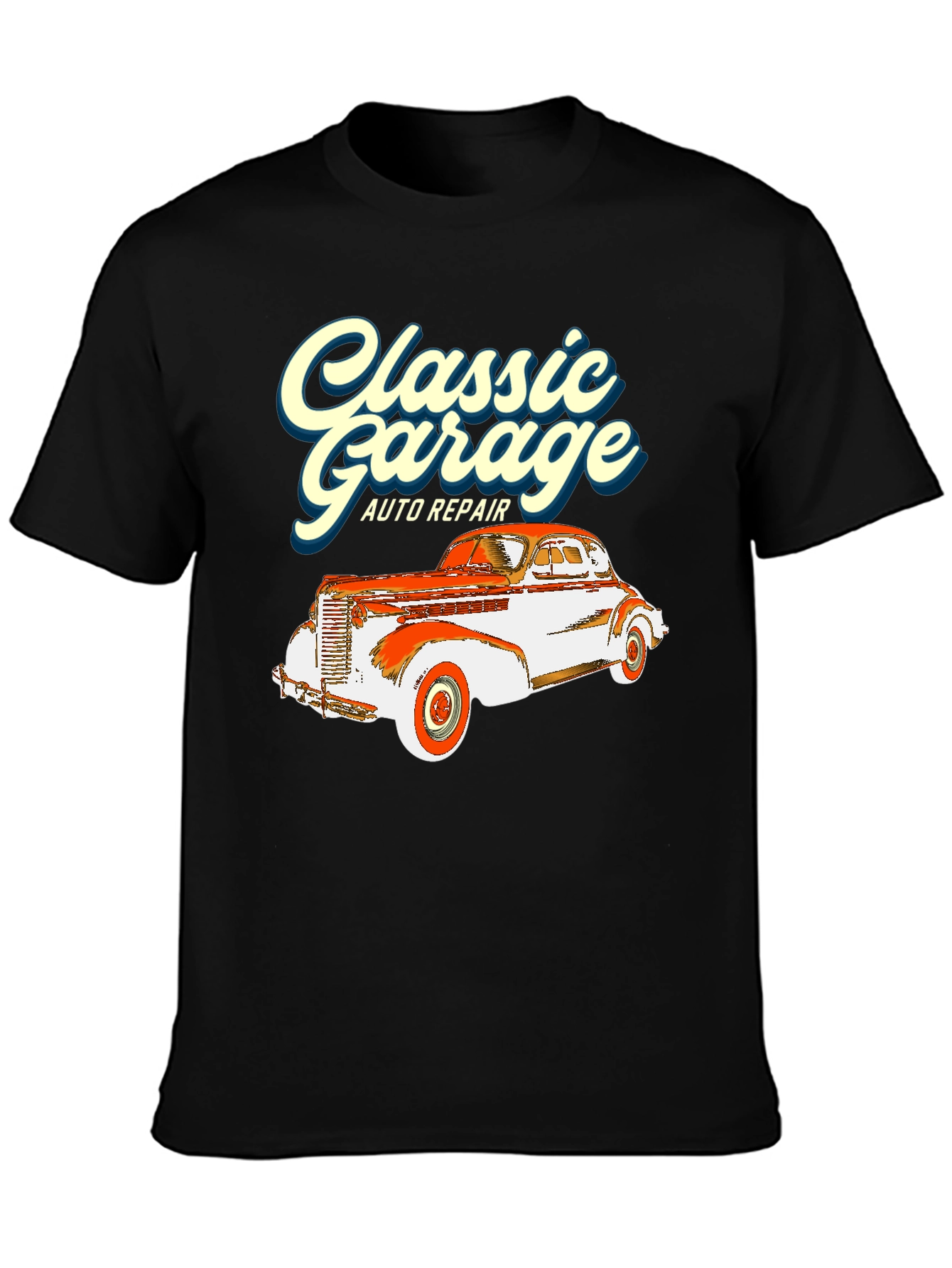 Classic Garage Auto Repair Graphic Tee