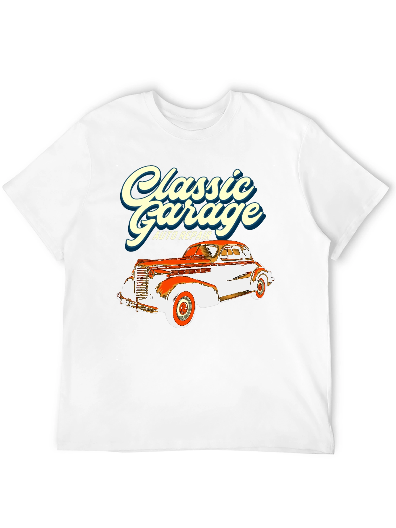 Classic Garage Auto Repair Graphic Tee