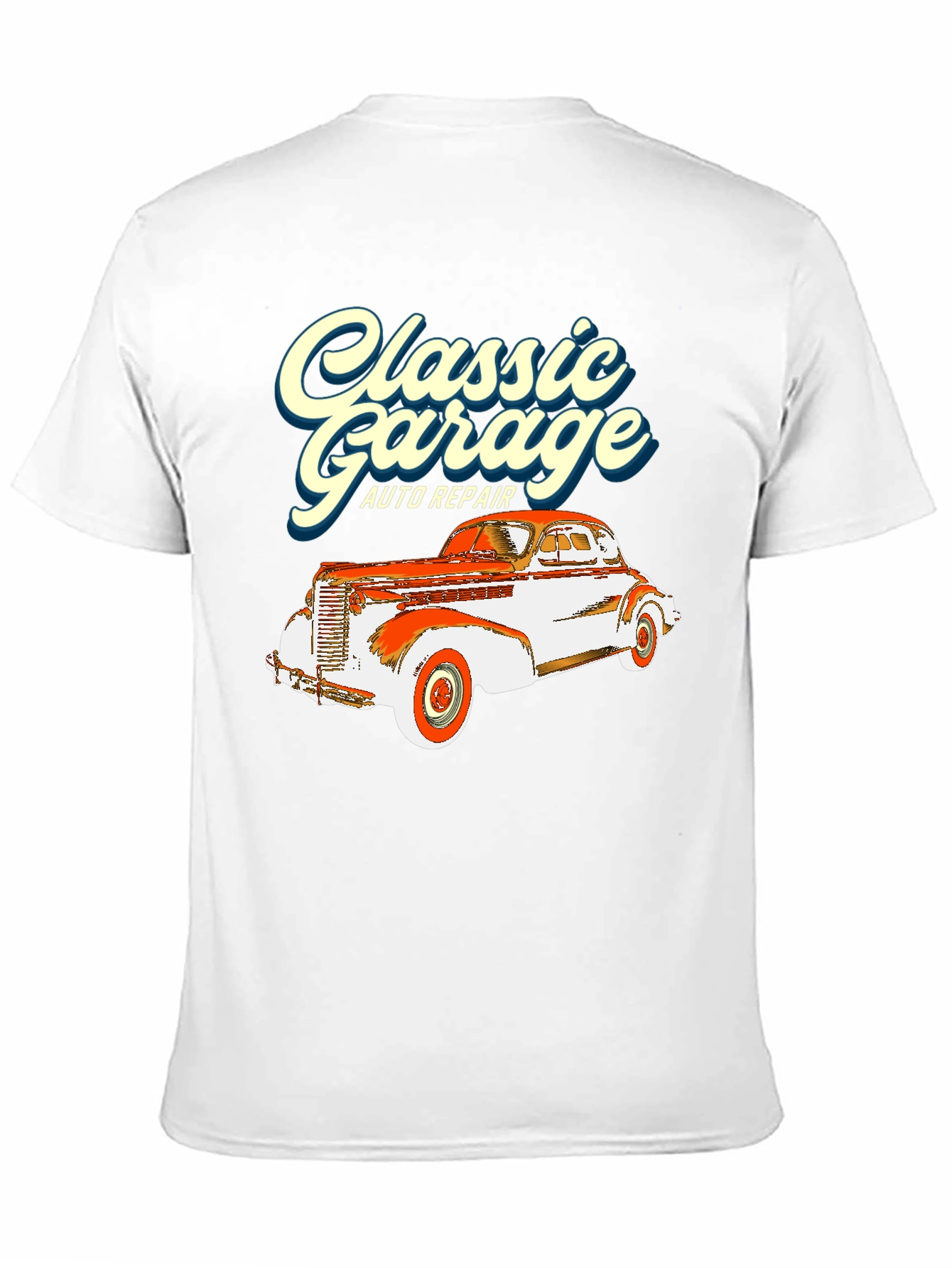 Classic Garage Auto Repair Graphic Tee