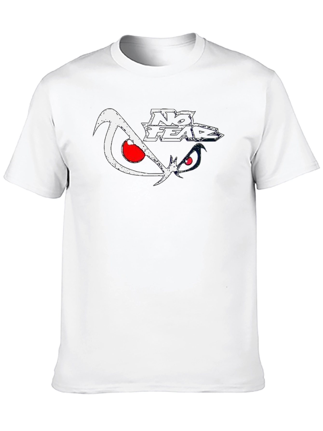 No Fear Graphic Print Black T-Shirt
