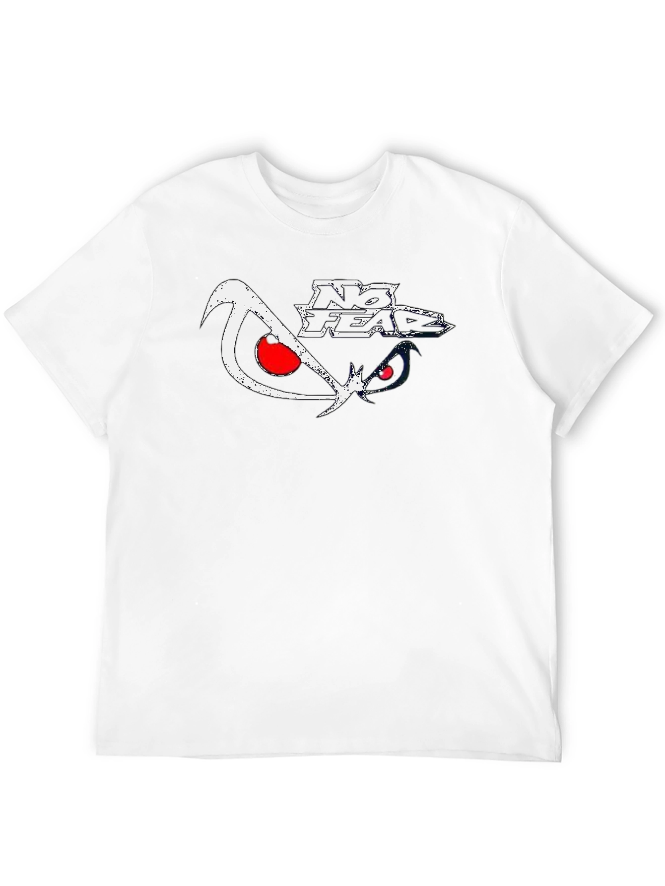 No Fear Graphic Print Black T-Shirt