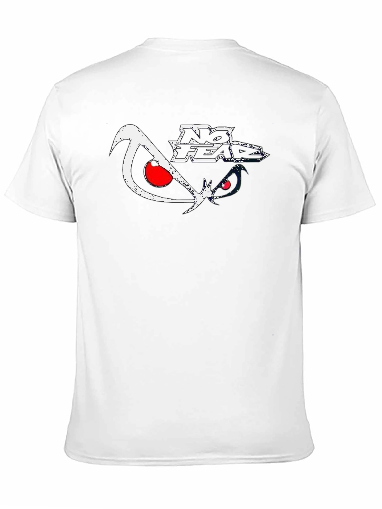 No Fear Graphic Print Black T-Shirt
