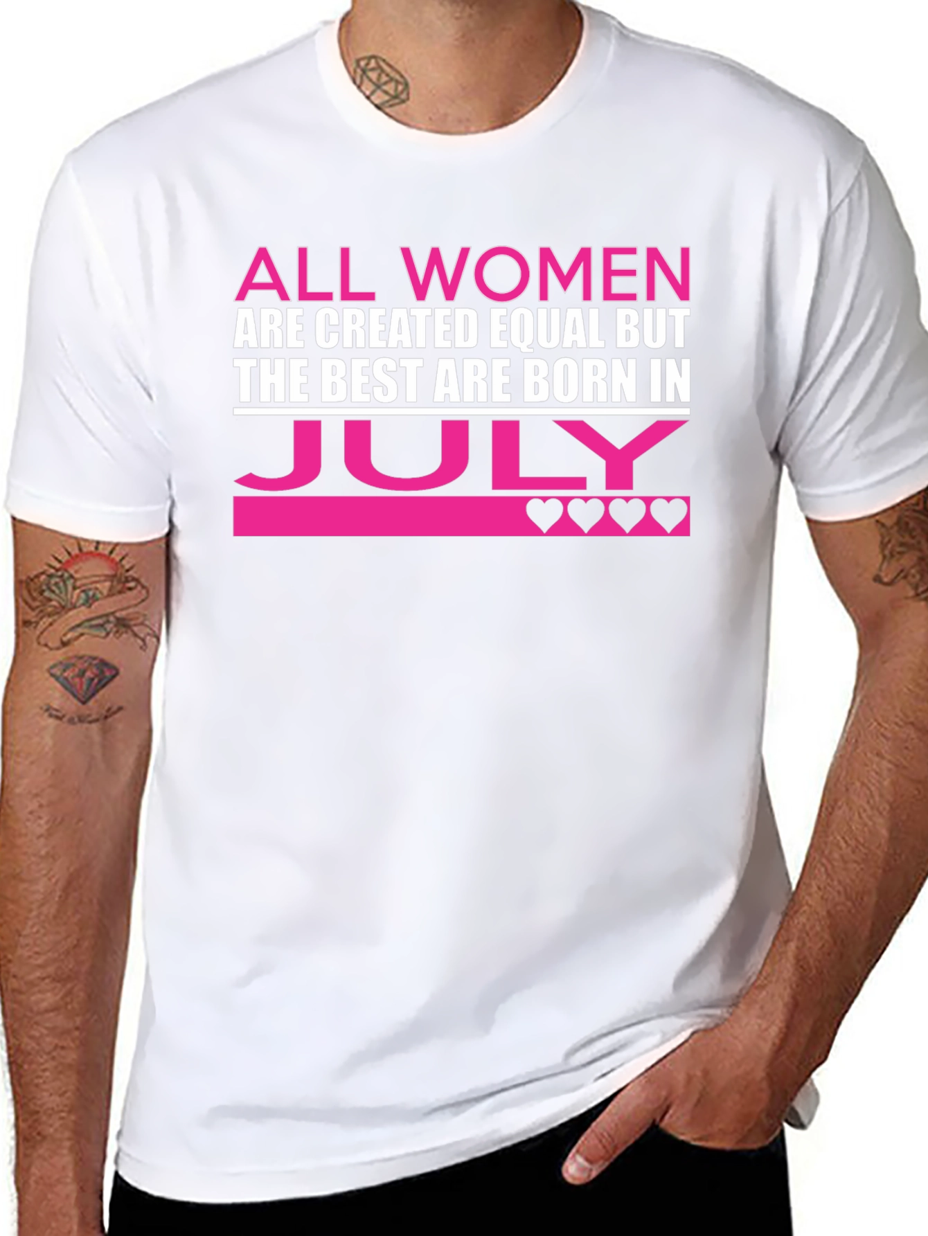 All Women Born in July T-Shirt