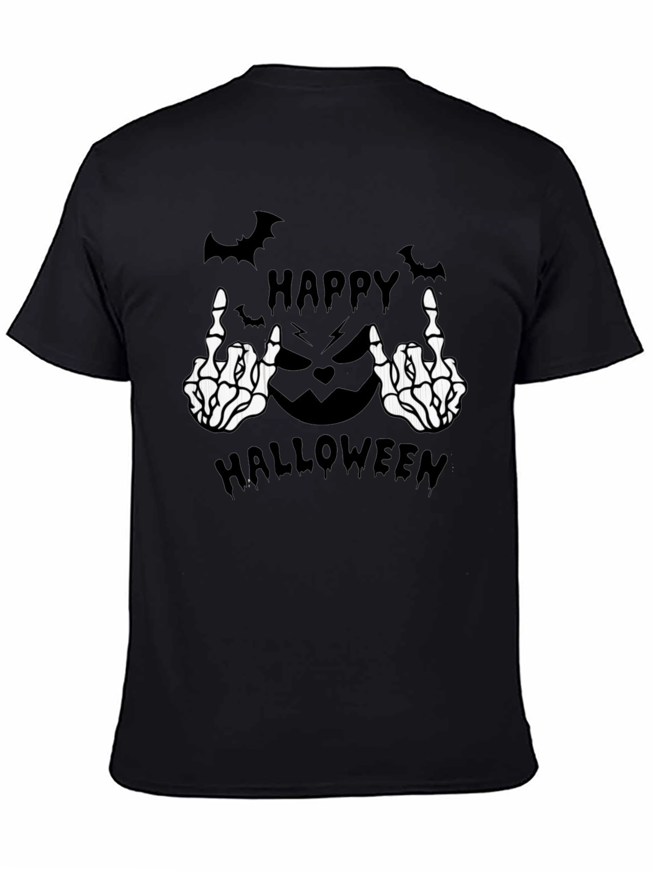 Happy Halloween Skeleton Hands T-Shirt