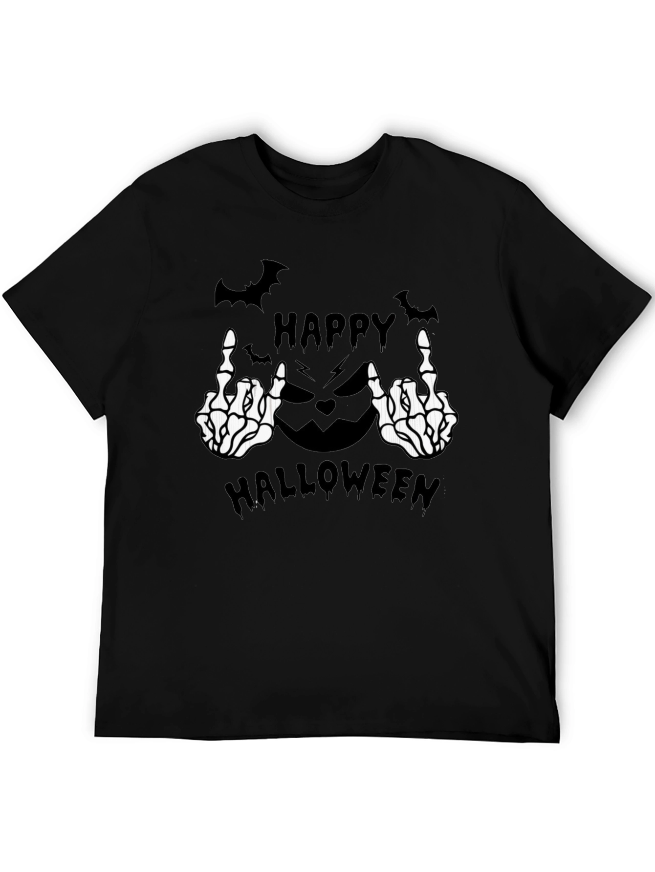 Happy Halloween Skeleton Hands T-Shirt