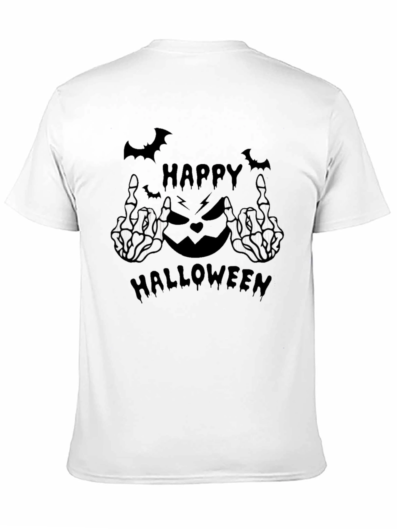 Happy Halloween Skeleton Hands T-Shirt