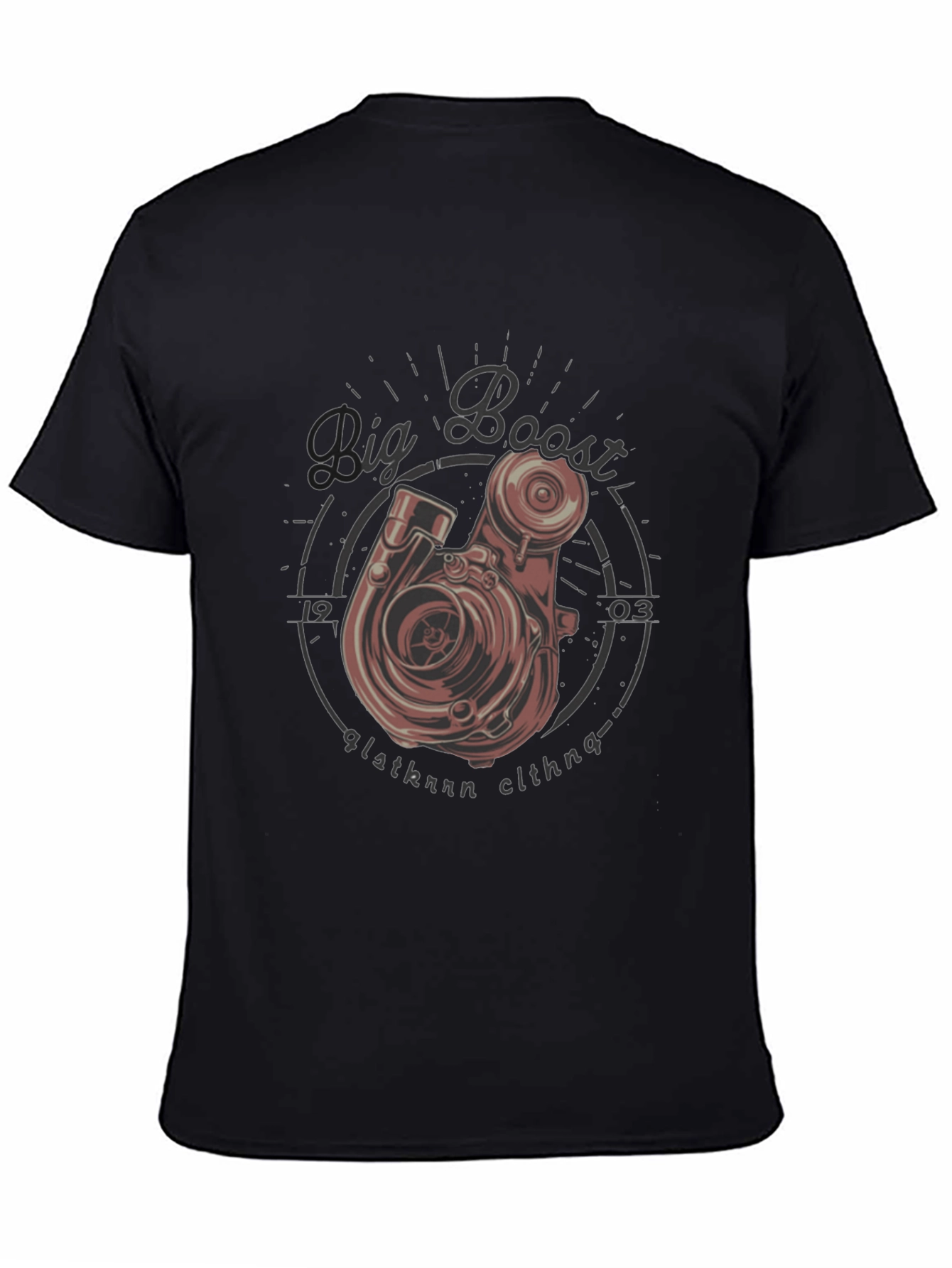 Big Boost Turbo T-Shirt - Automotive Enthusiast Apparel