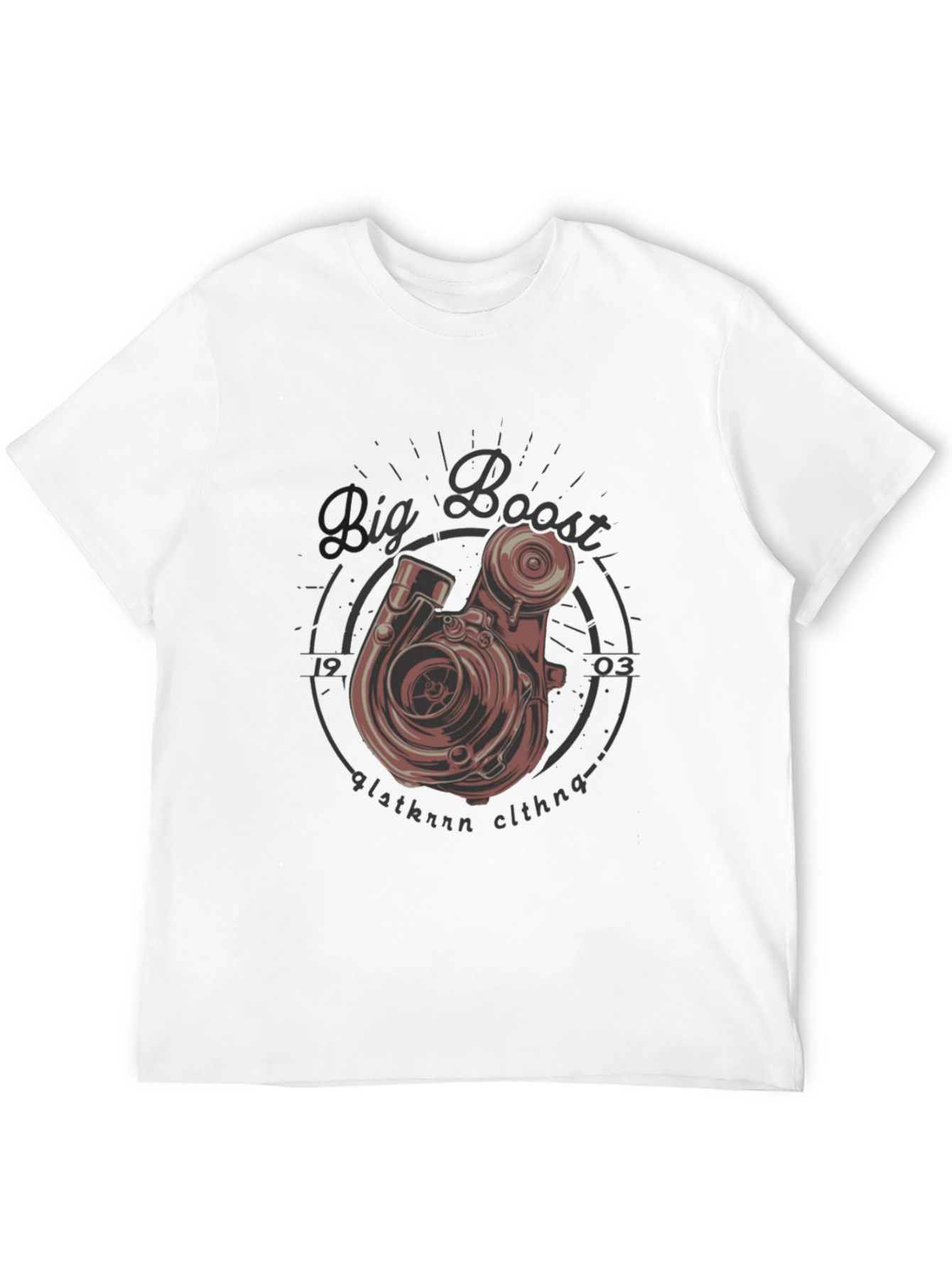 Big Boost Turbo T-Shirt - Automotive Enthusiast Apparel