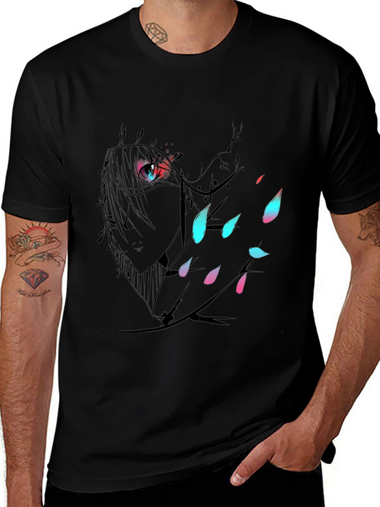Anime Eye T-Shirt - Stylish Graphic Tee for Anime Fans