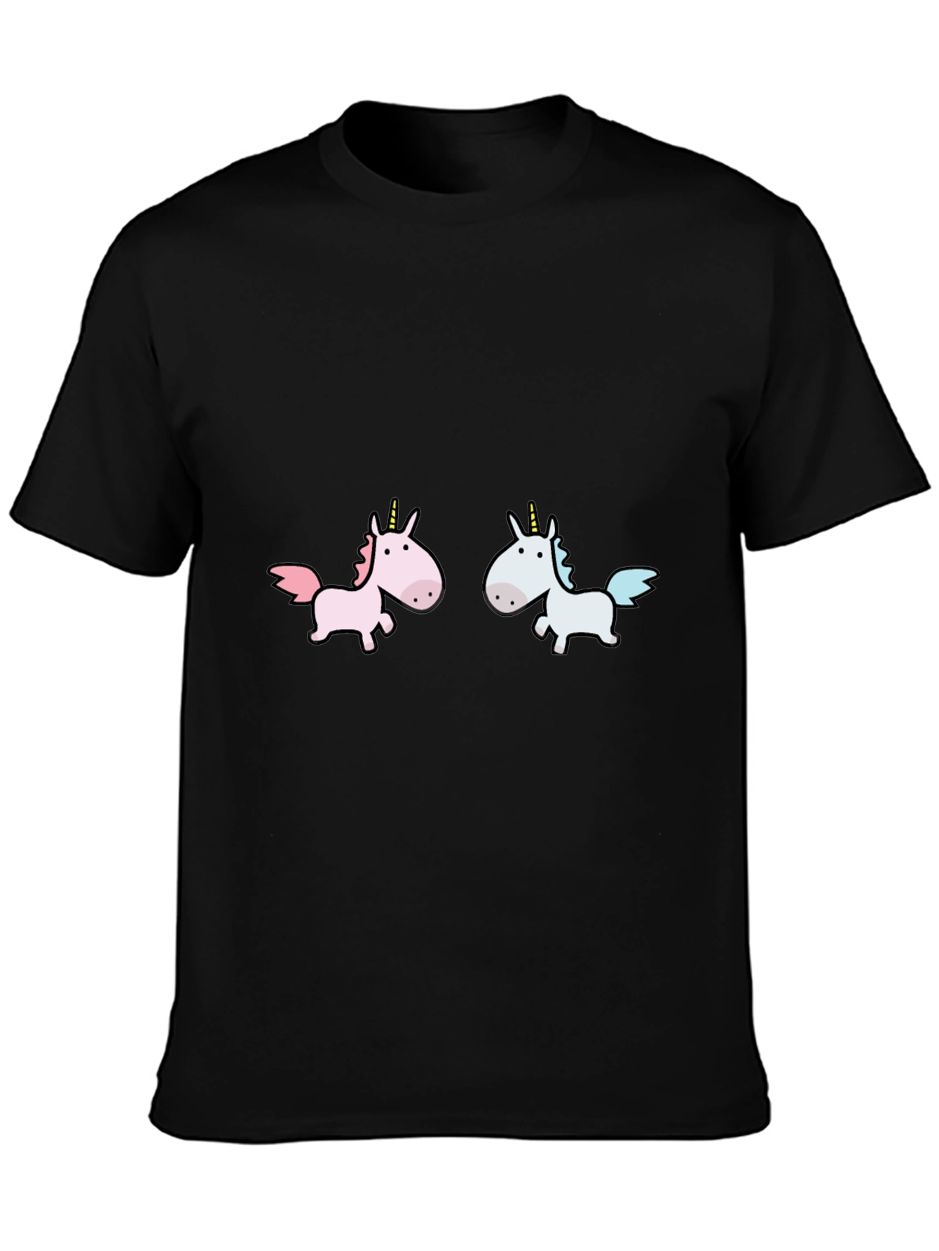 Unicorn T-Shirt: Whimsical Cartoon Design