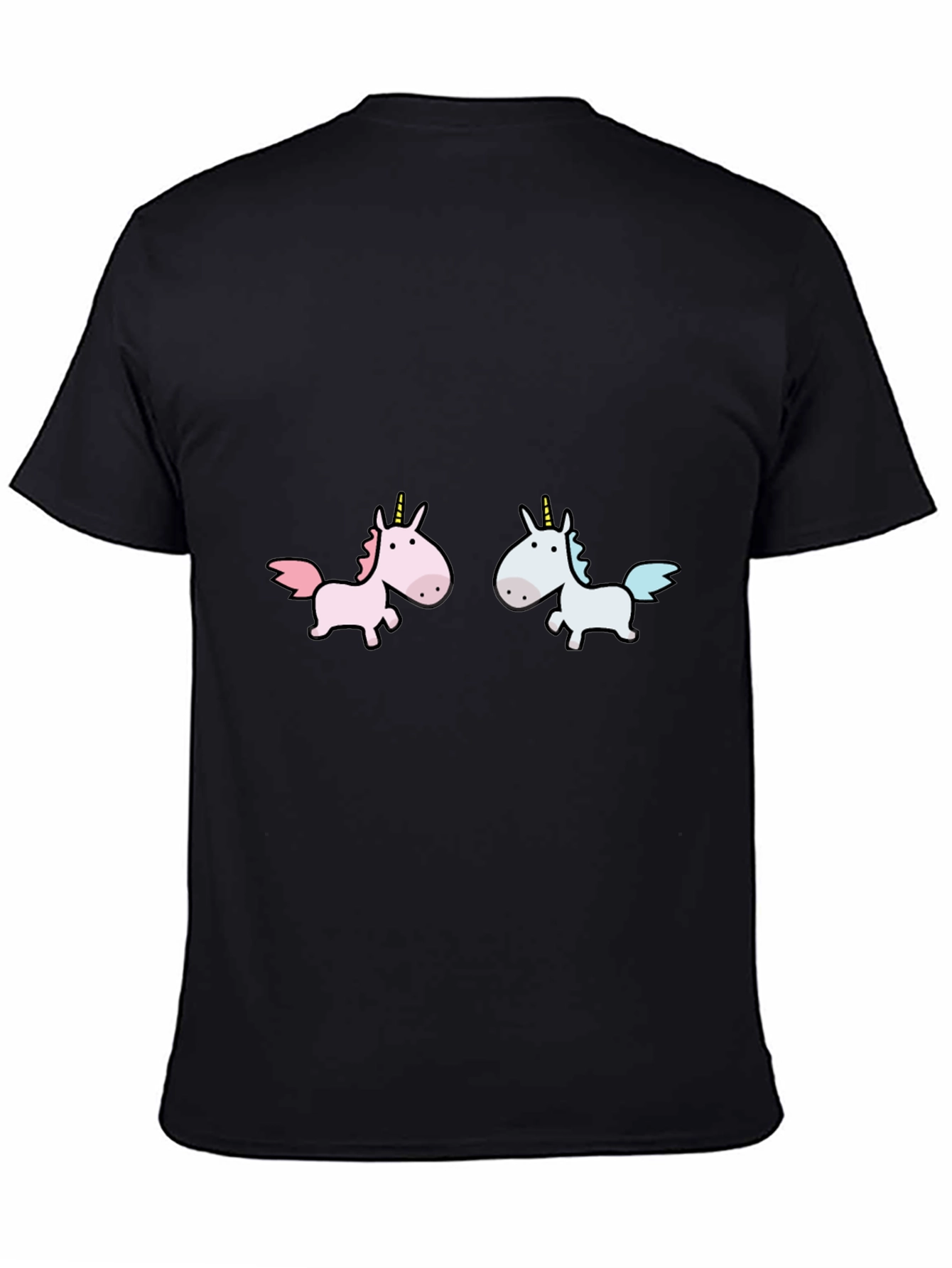 Unicorn T-Shirt: Whimsical Cartoon Design