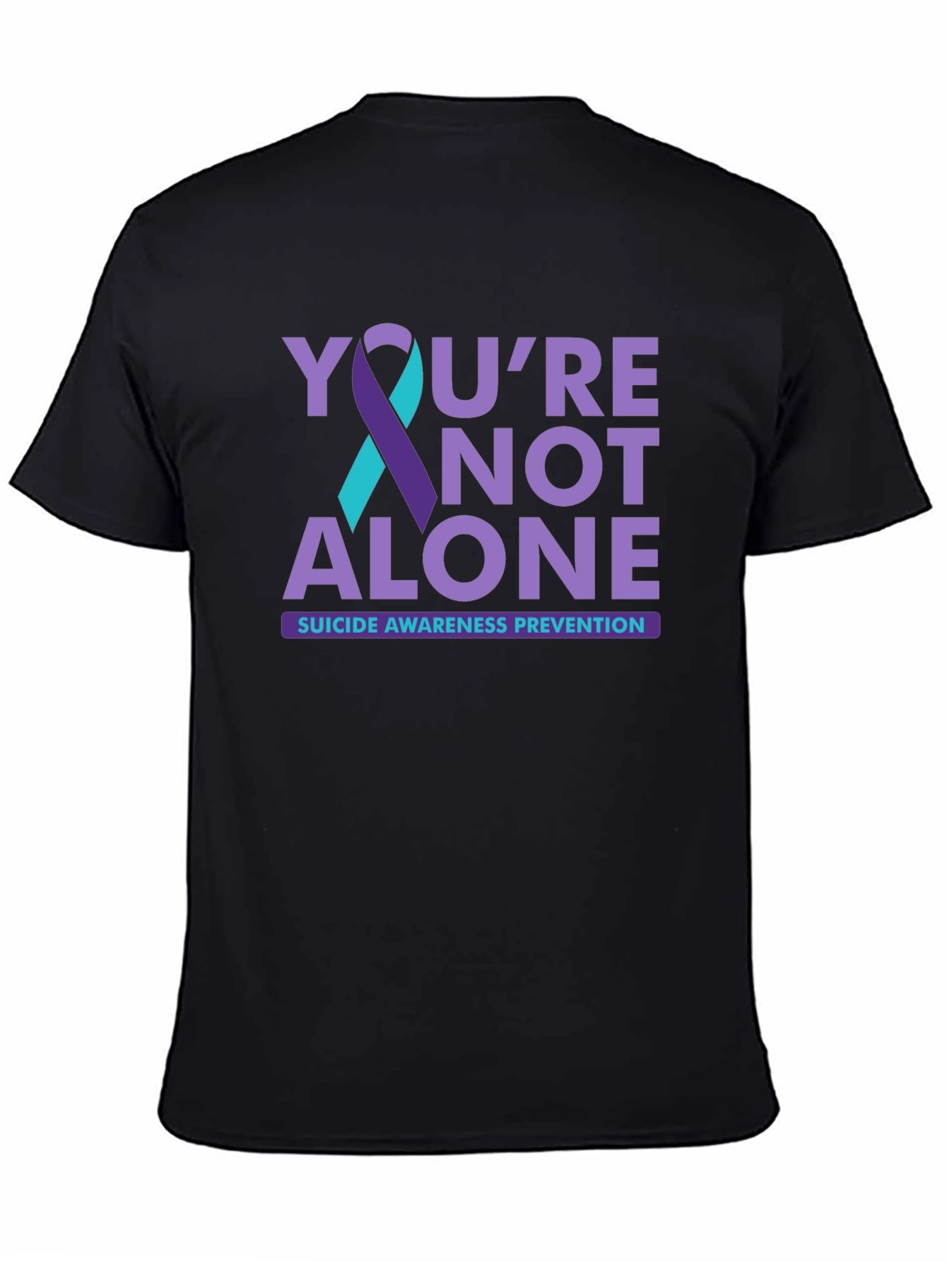 Suicide Prevention Awareness T-Shirt - Youre Not Alone