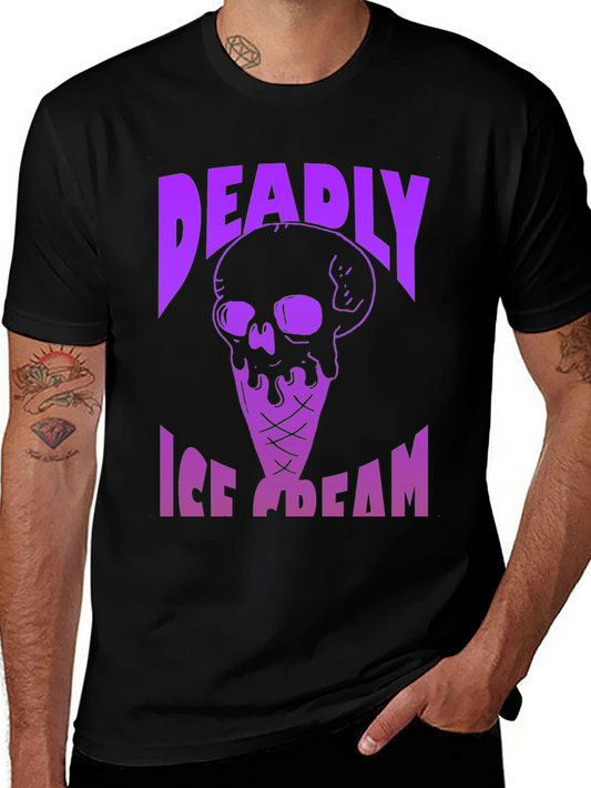 Deadly Ice Cream Graphic T-Shirt