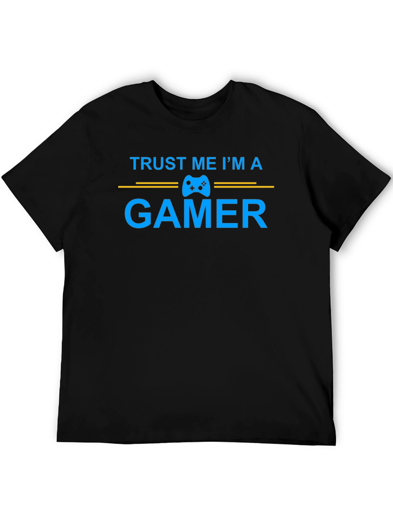 Trust Me Im a Gamer Black T-Shirt