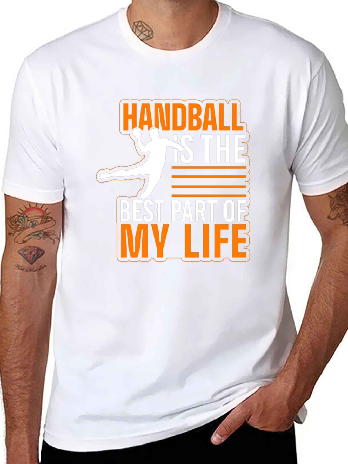 Handball Is The Best Part of My Life T-Shirt