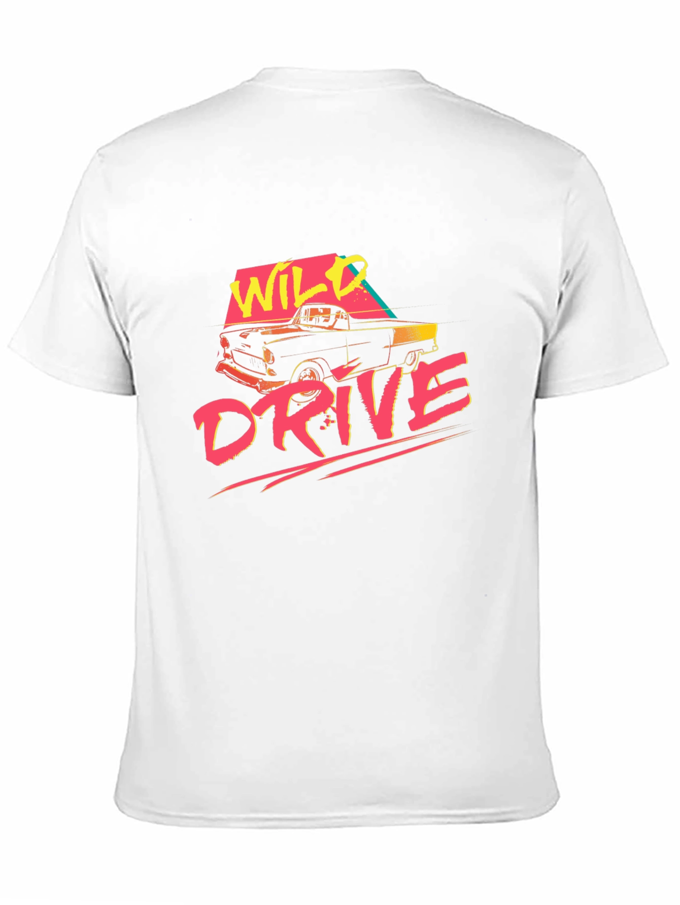 Wild Drive Retro Graphic T-Shirt