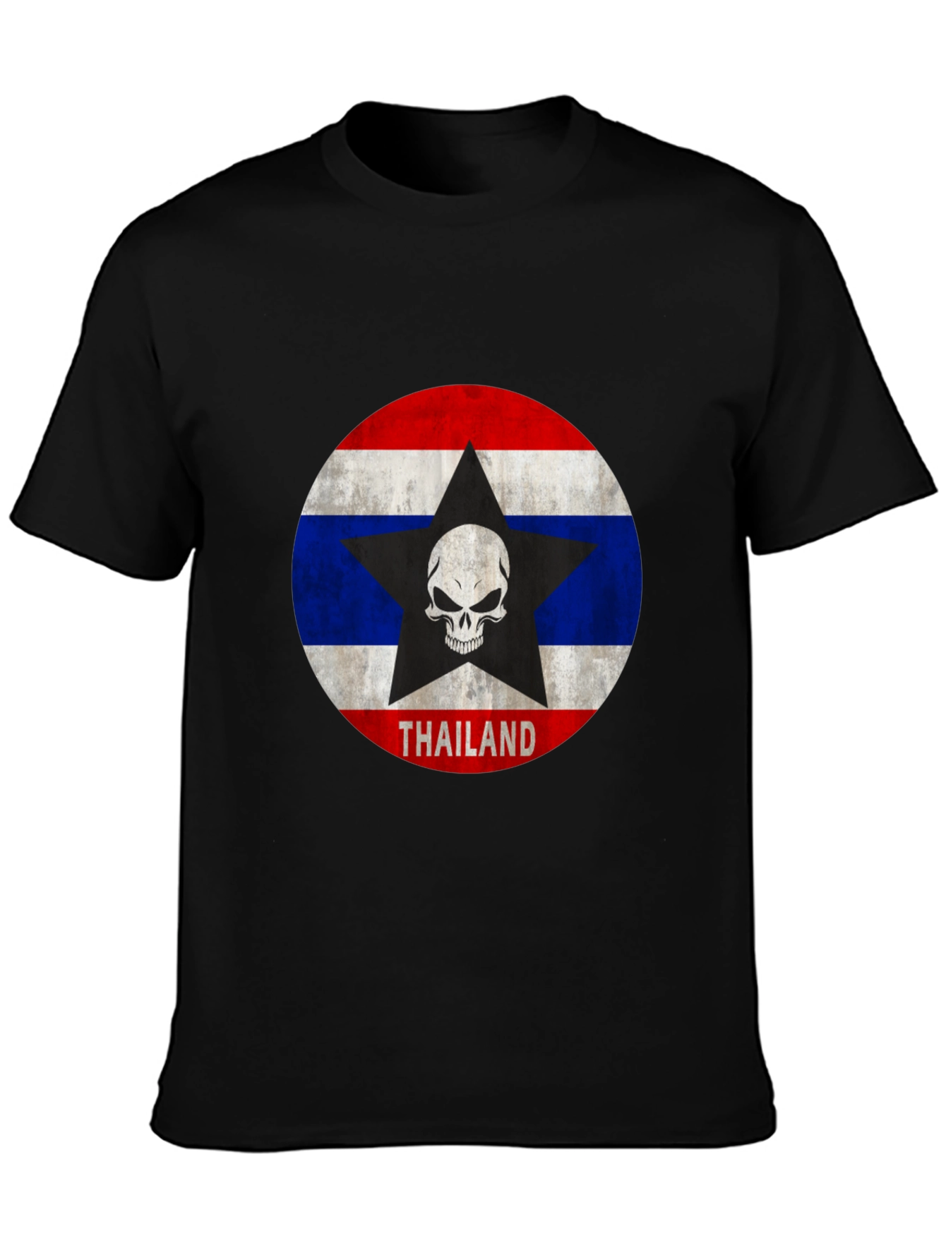 Thailand Skull Star T-Shirt