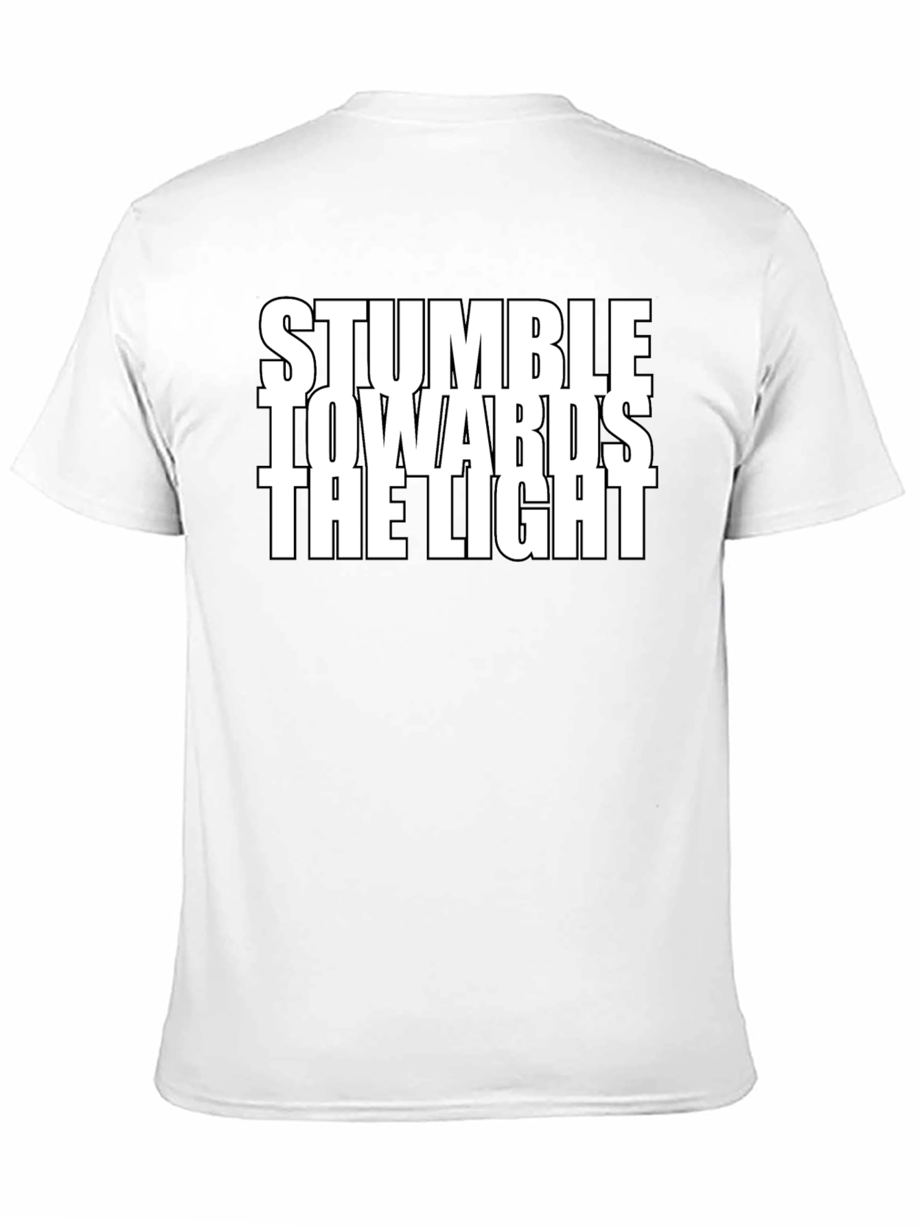 Stumble Towards the Light Graphic Tee - Black