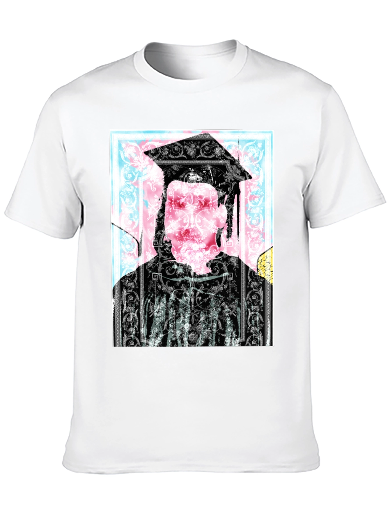 Graduation Graphic Black T-Shirt