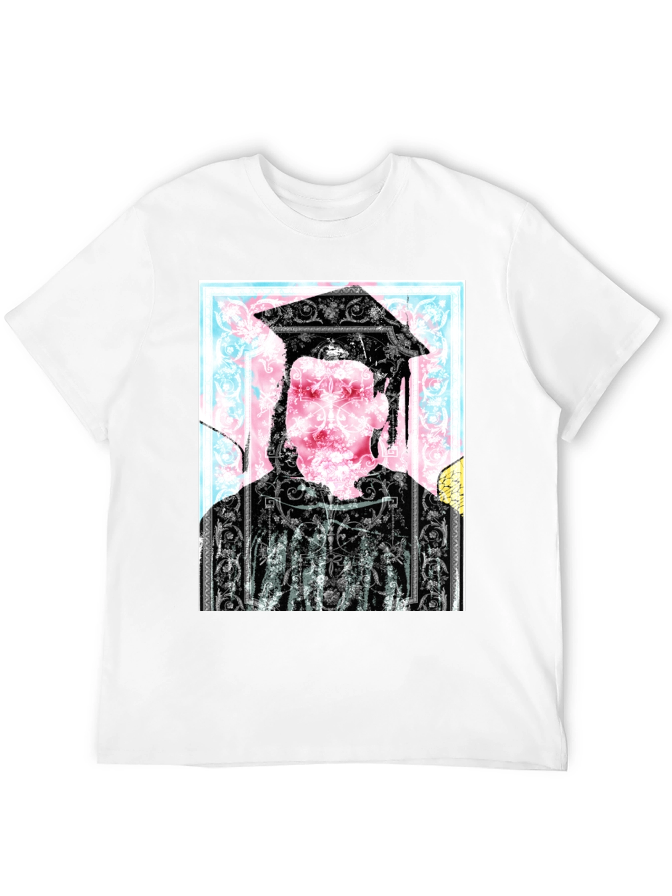 Graduation Graphic Black T-Shirt