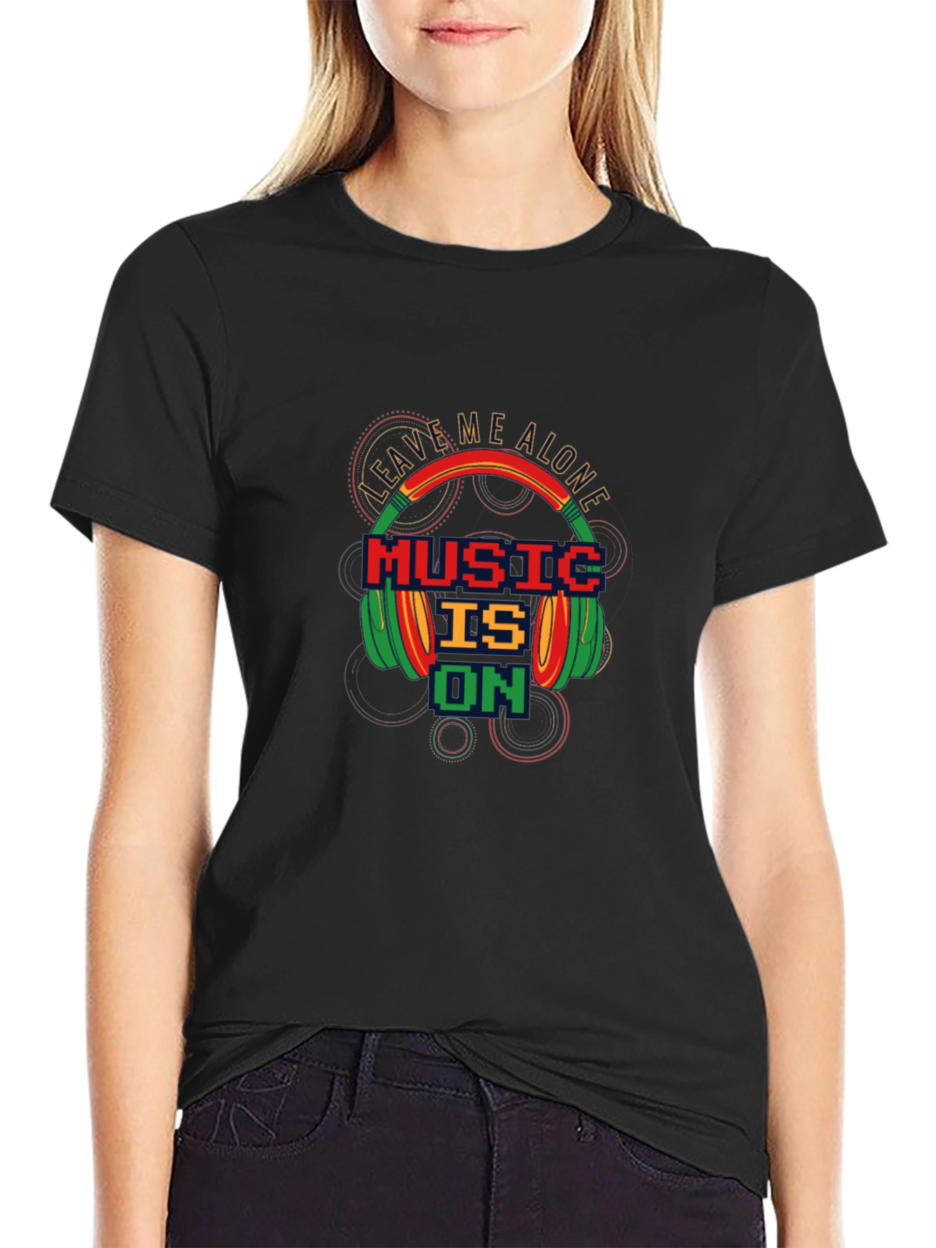 Music Is On - Graphic T-Shirt